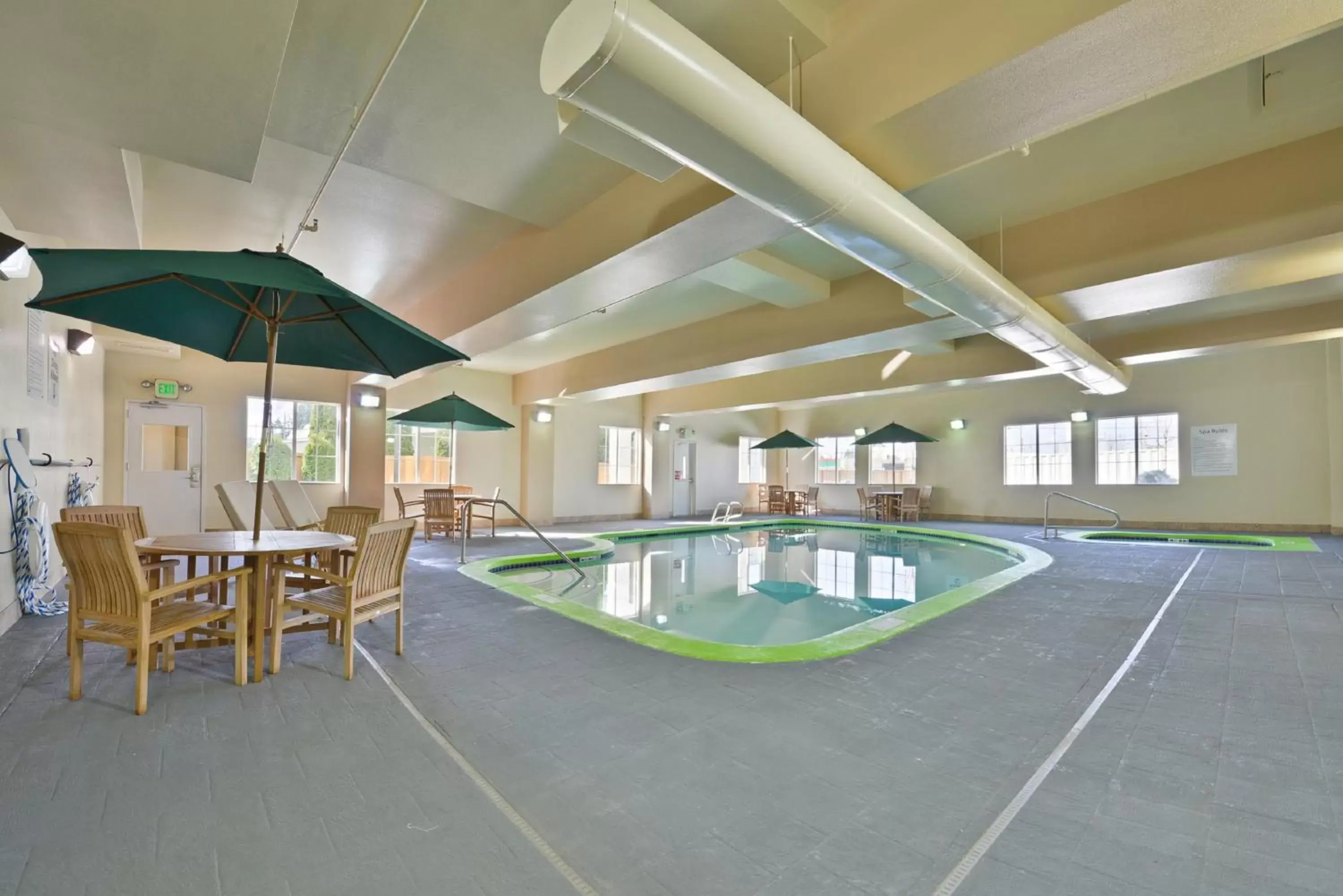 Swimming Pool in Holiday Inn Express Hotel & Suites Tacoma South - Lakewood, an IHG Hotel