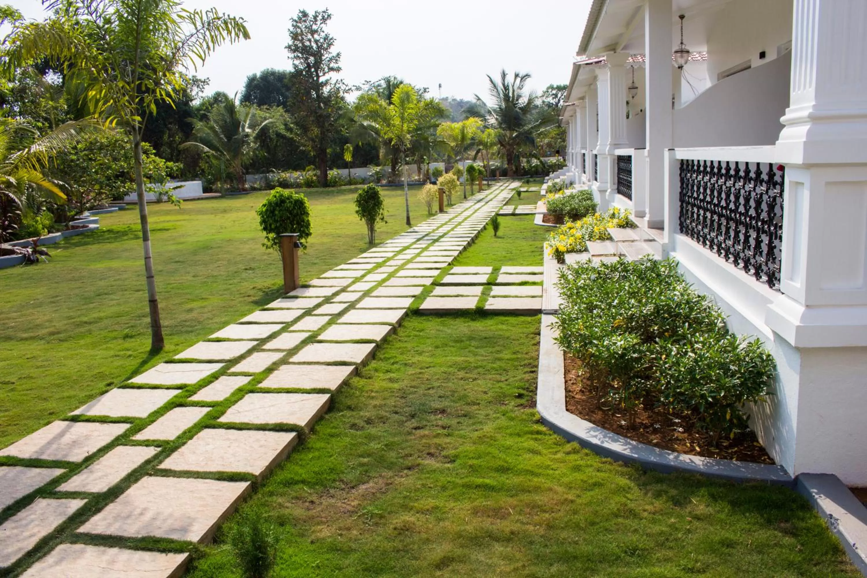 Property building in Wild Berry Resort Agonda