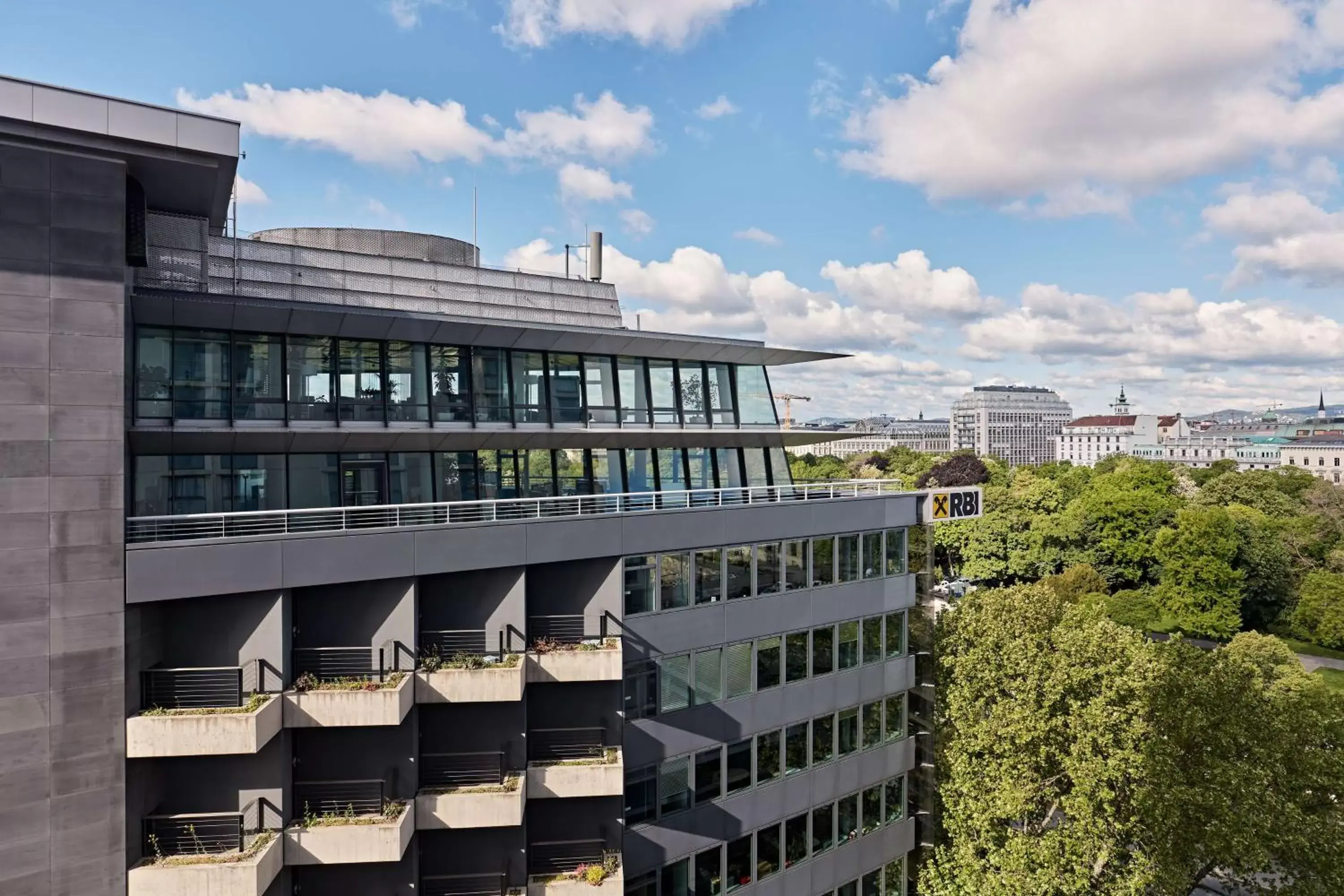 View (from property/room) in Hilton Vienna Park