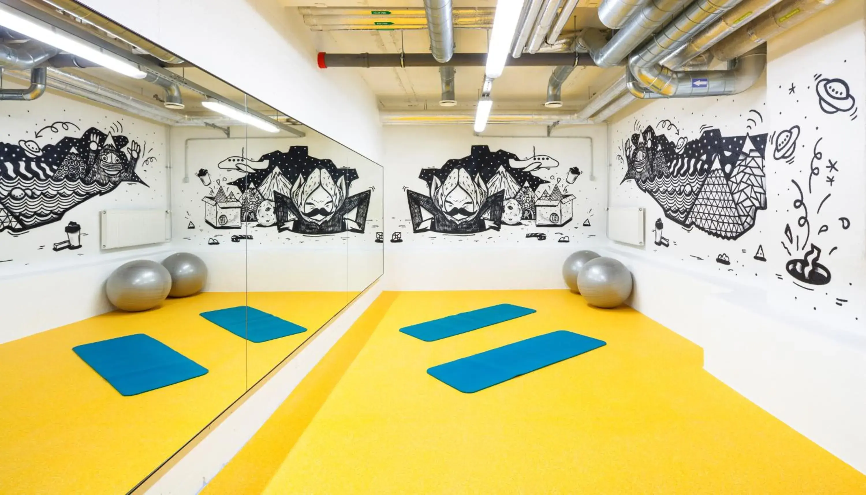 Fitness centre/facilities in Hektor Design Hostel