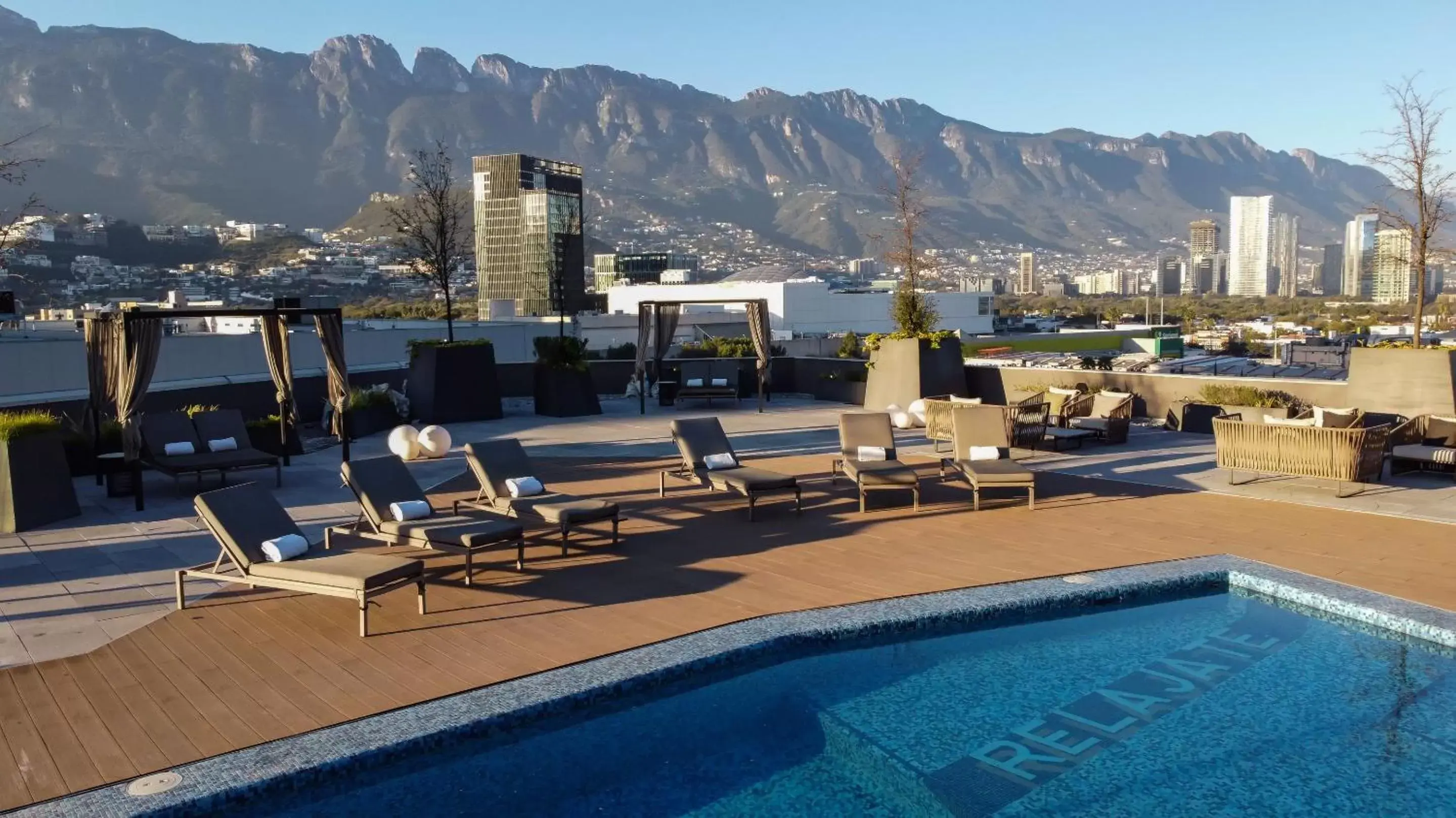 Swimming Pool in Camino Real Fashion Drive Monterrey
