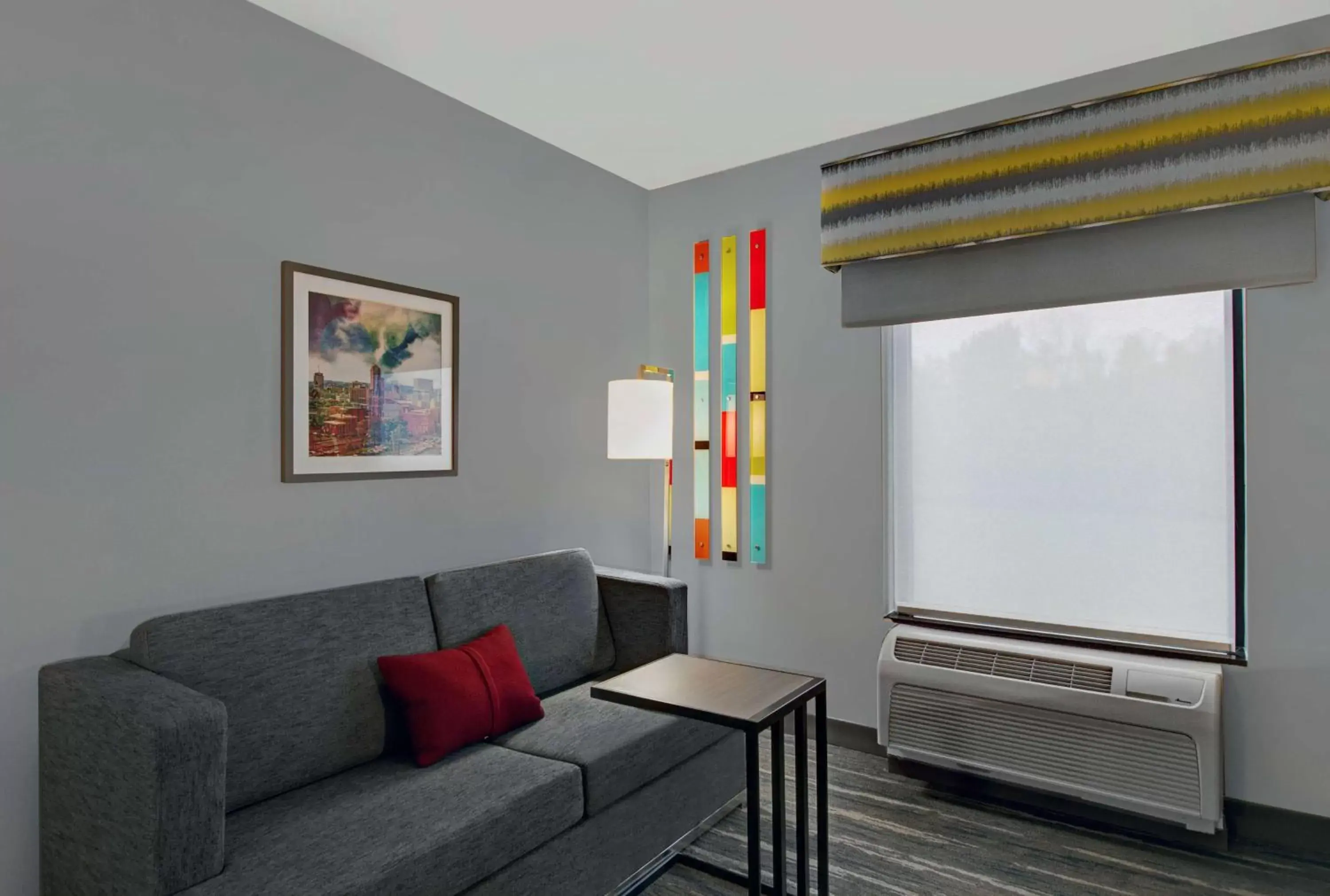 Living room, Seating Area in Hampton Inn & Suites by Hilton Syracuse Dewitt