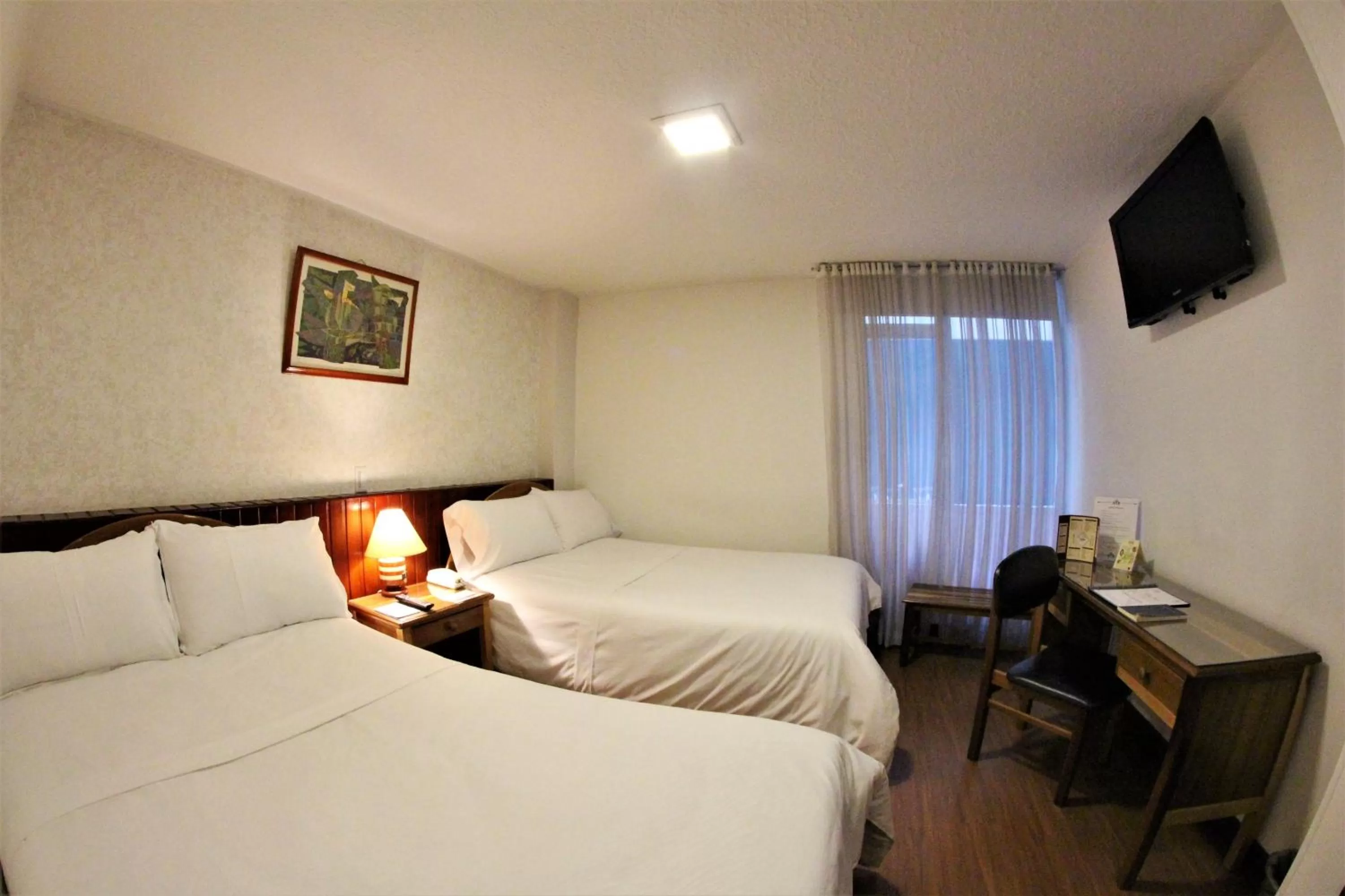 Bed in Hotel Don Saul