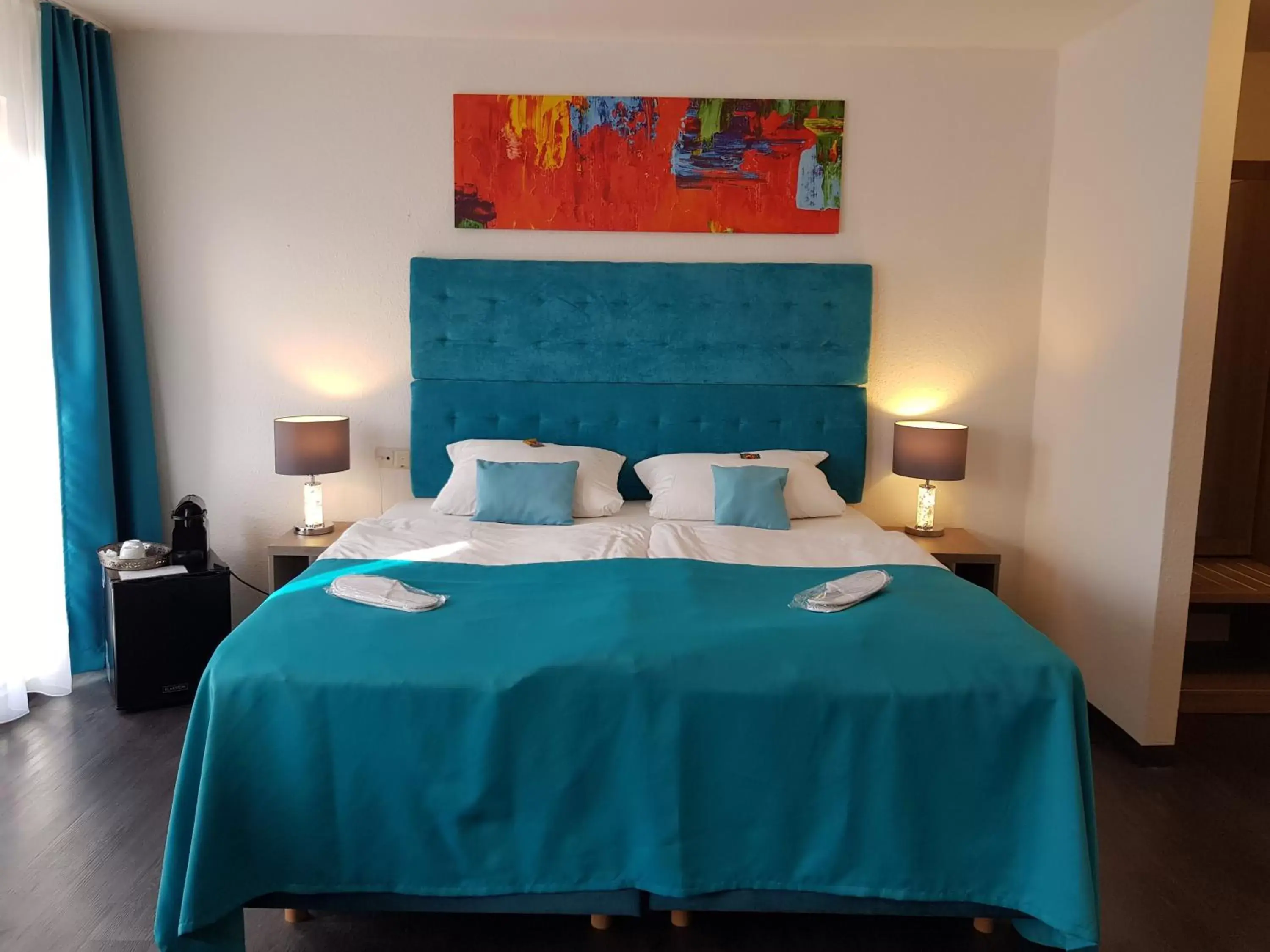 Bed in Hotel Milin