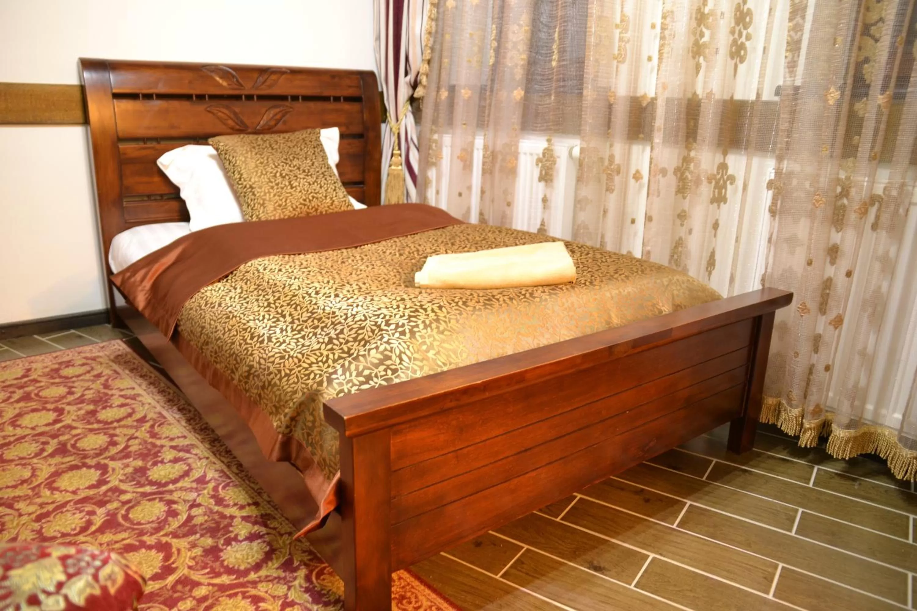 Bed in Zámek Lužec Spa & Wellness Resort