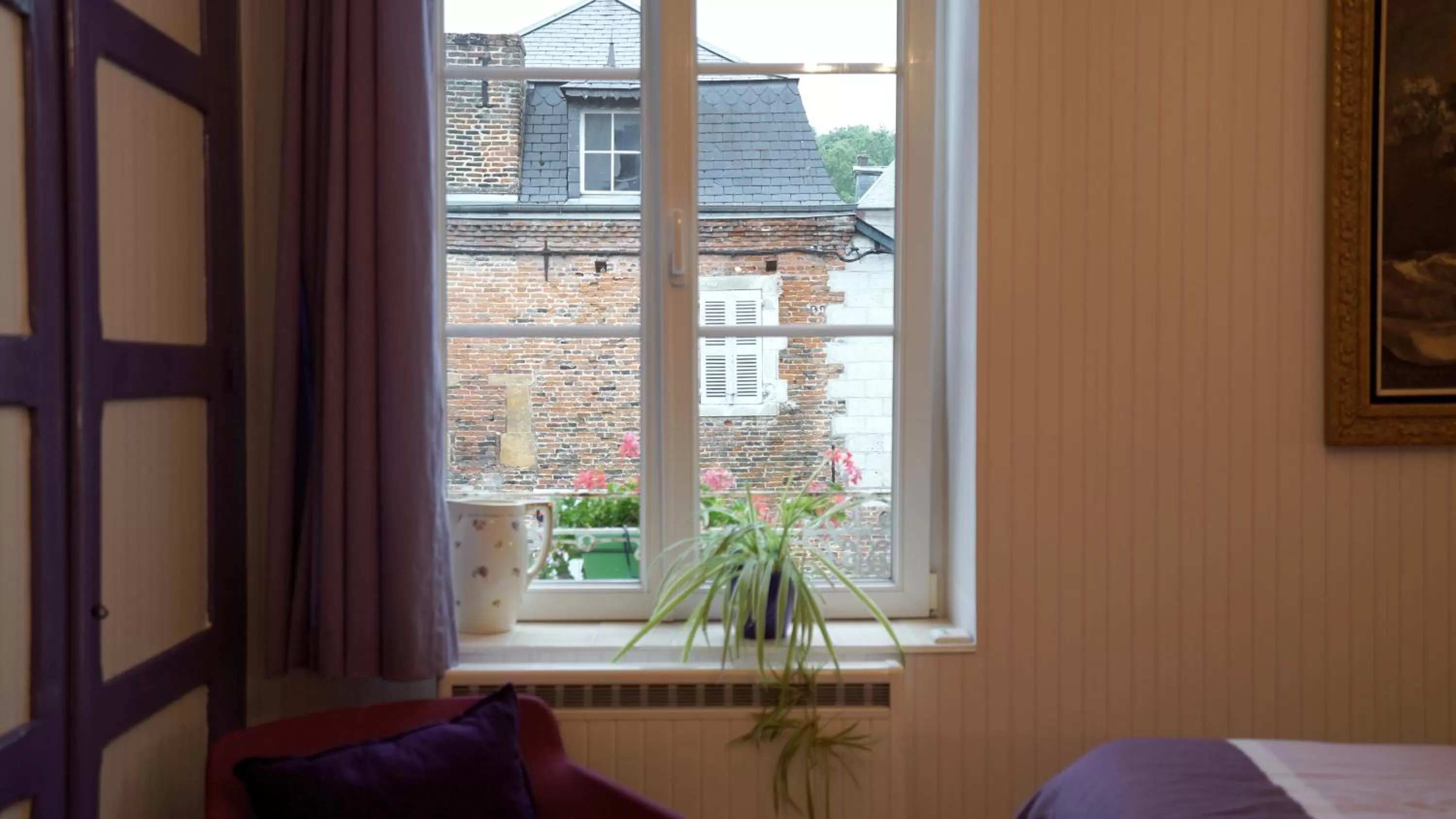 View (from property/room) in Au Chapitre