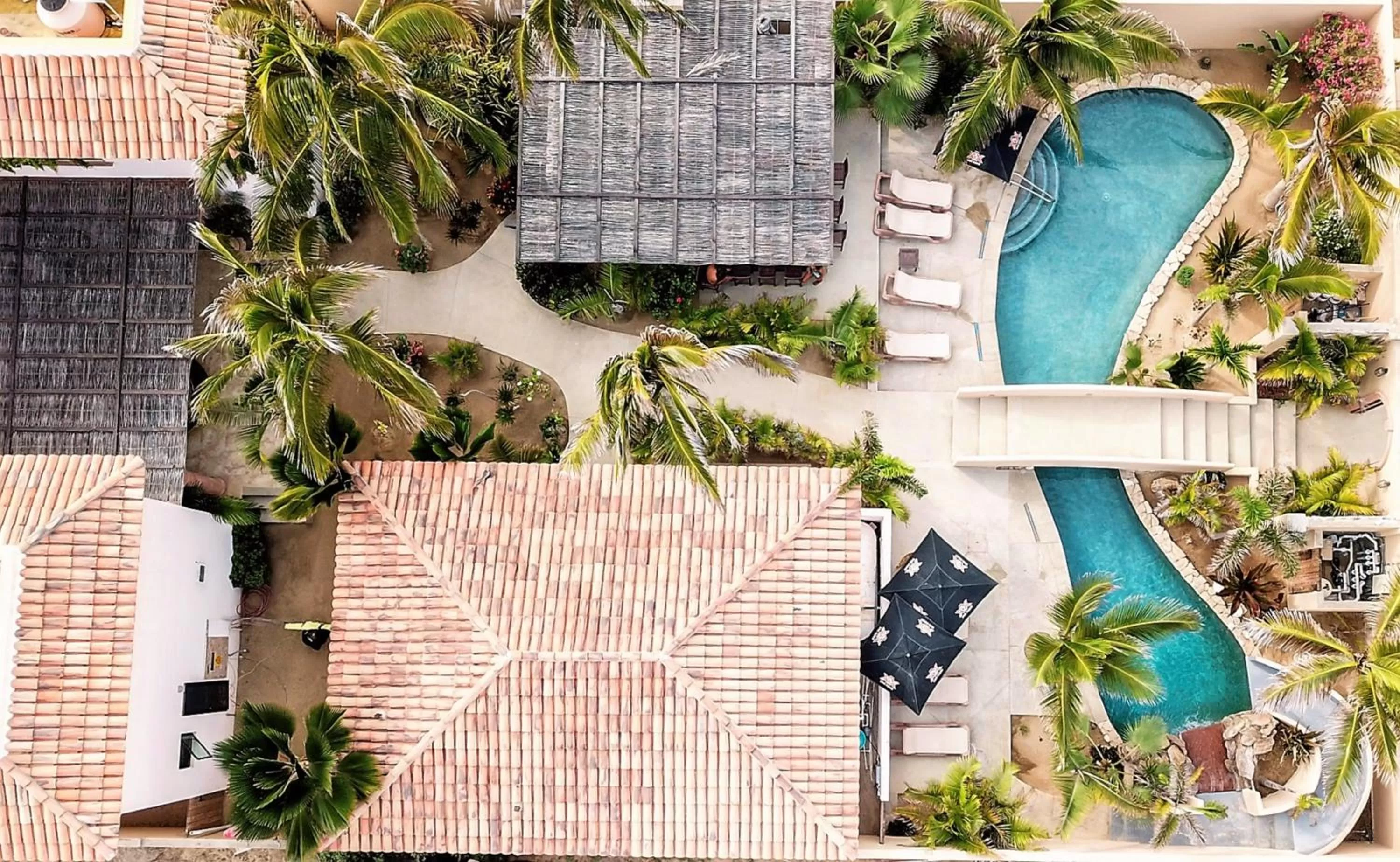 Pool View in Cerritos Beach Inn