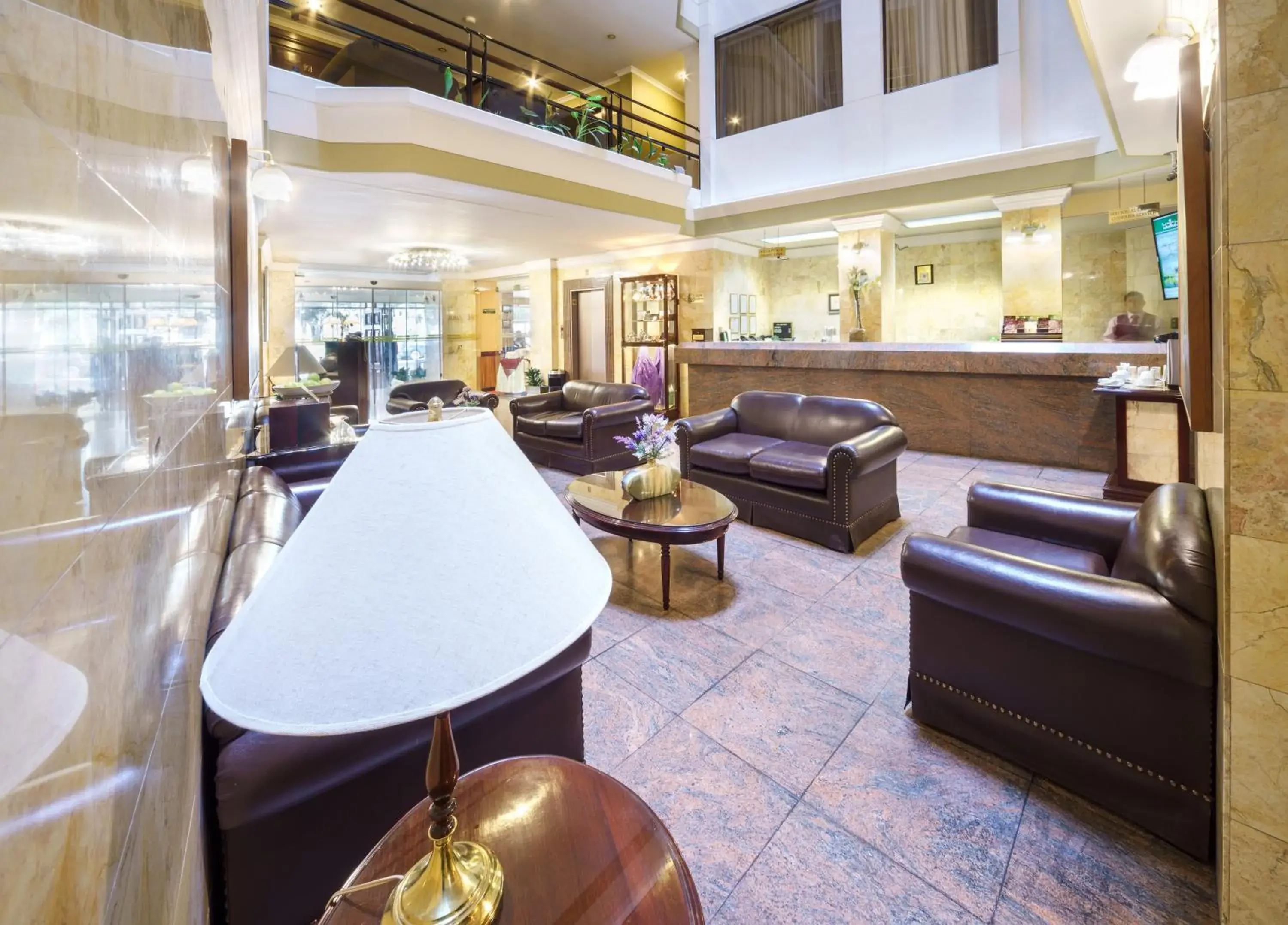 Lobby or reception, Lounge/Bar in Ritz Apart Hotel