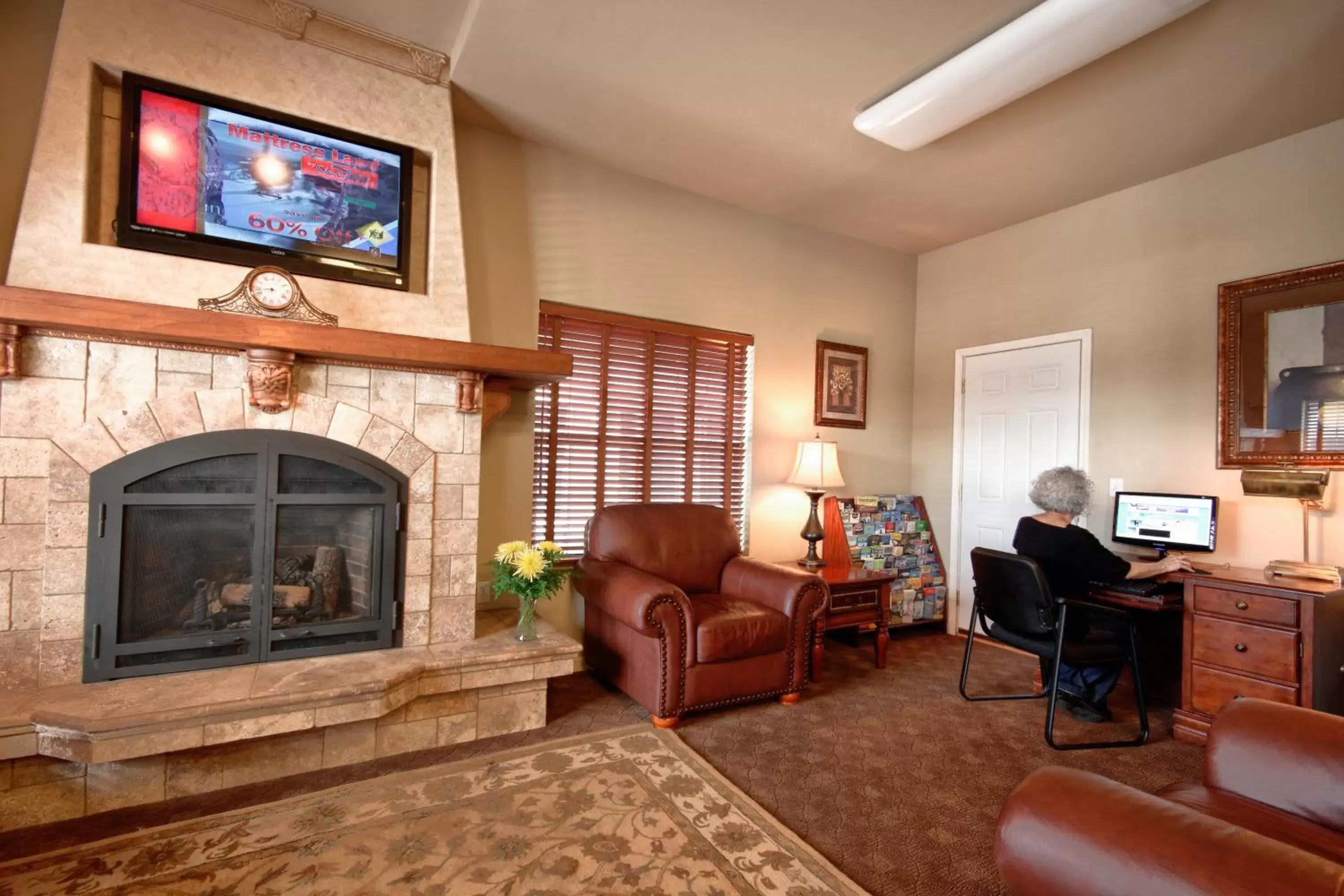 Lobby or reception, Seating Area in Stratford Suites Spokane Airport