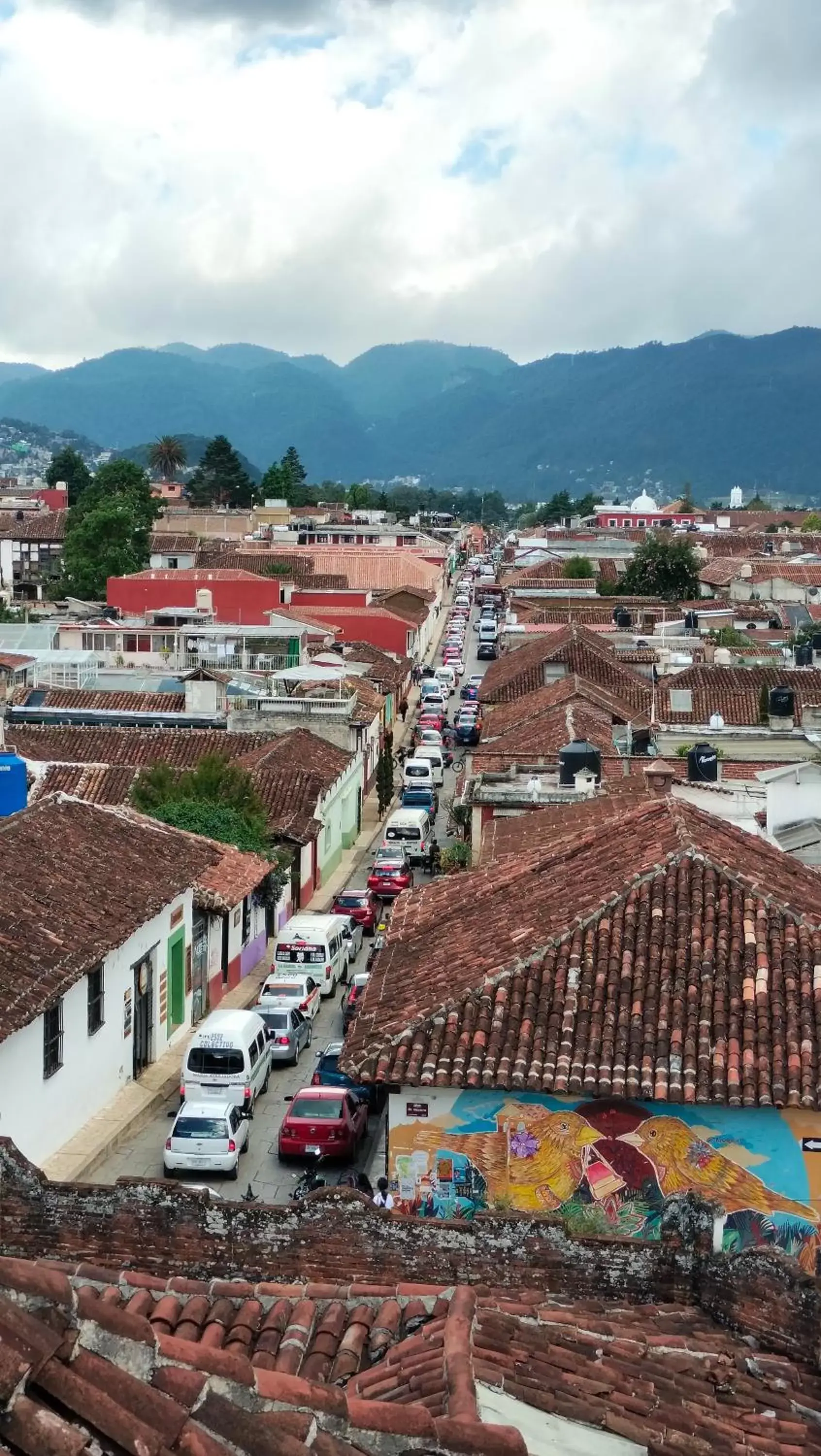 Neighbourhood, Bird's-eye View in kukulkan hostal