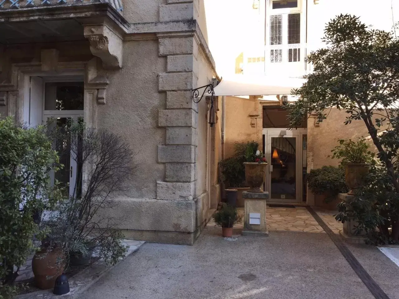 Facade/entrance in Hôtel du Parc