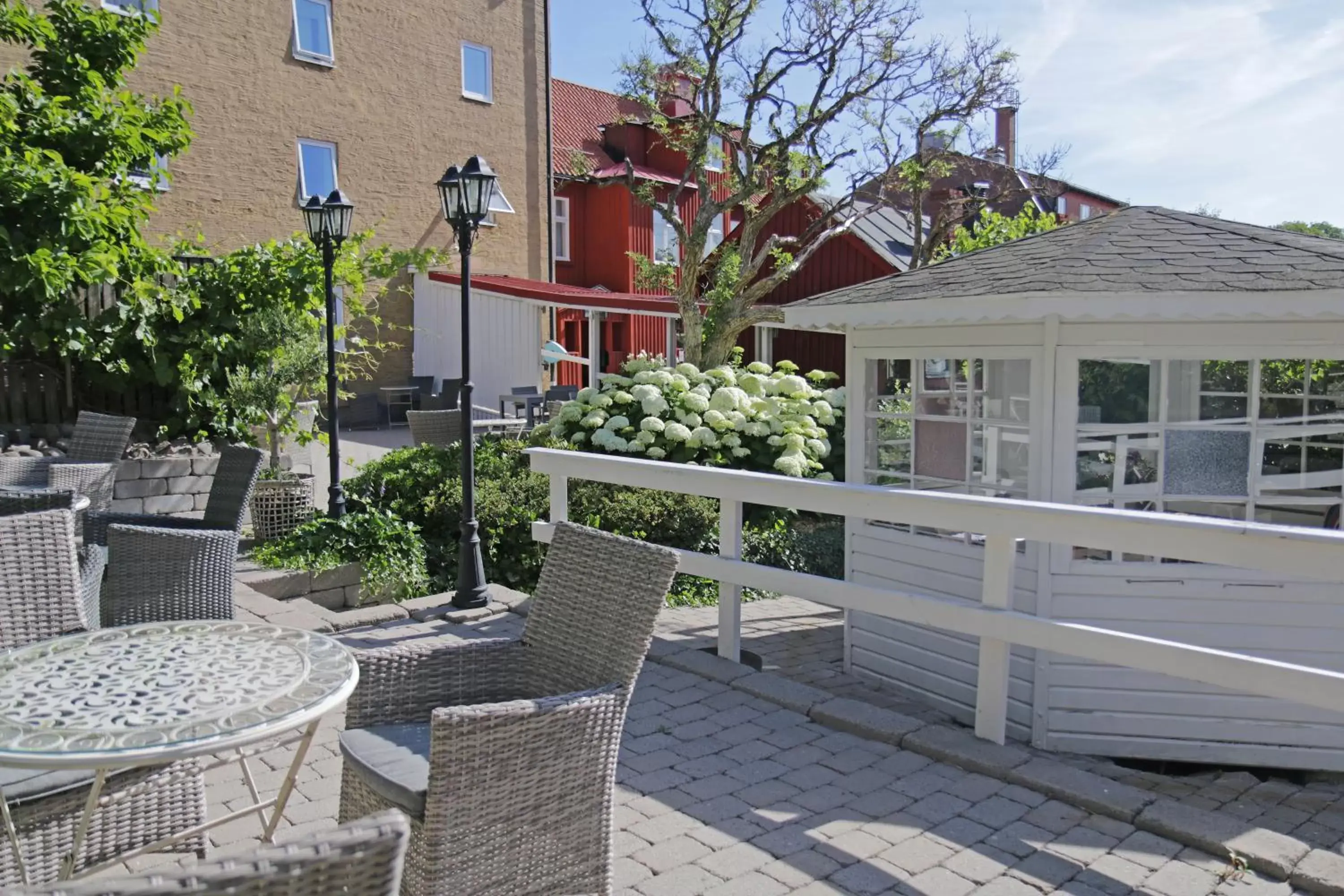 Patio in Hotell Conrad