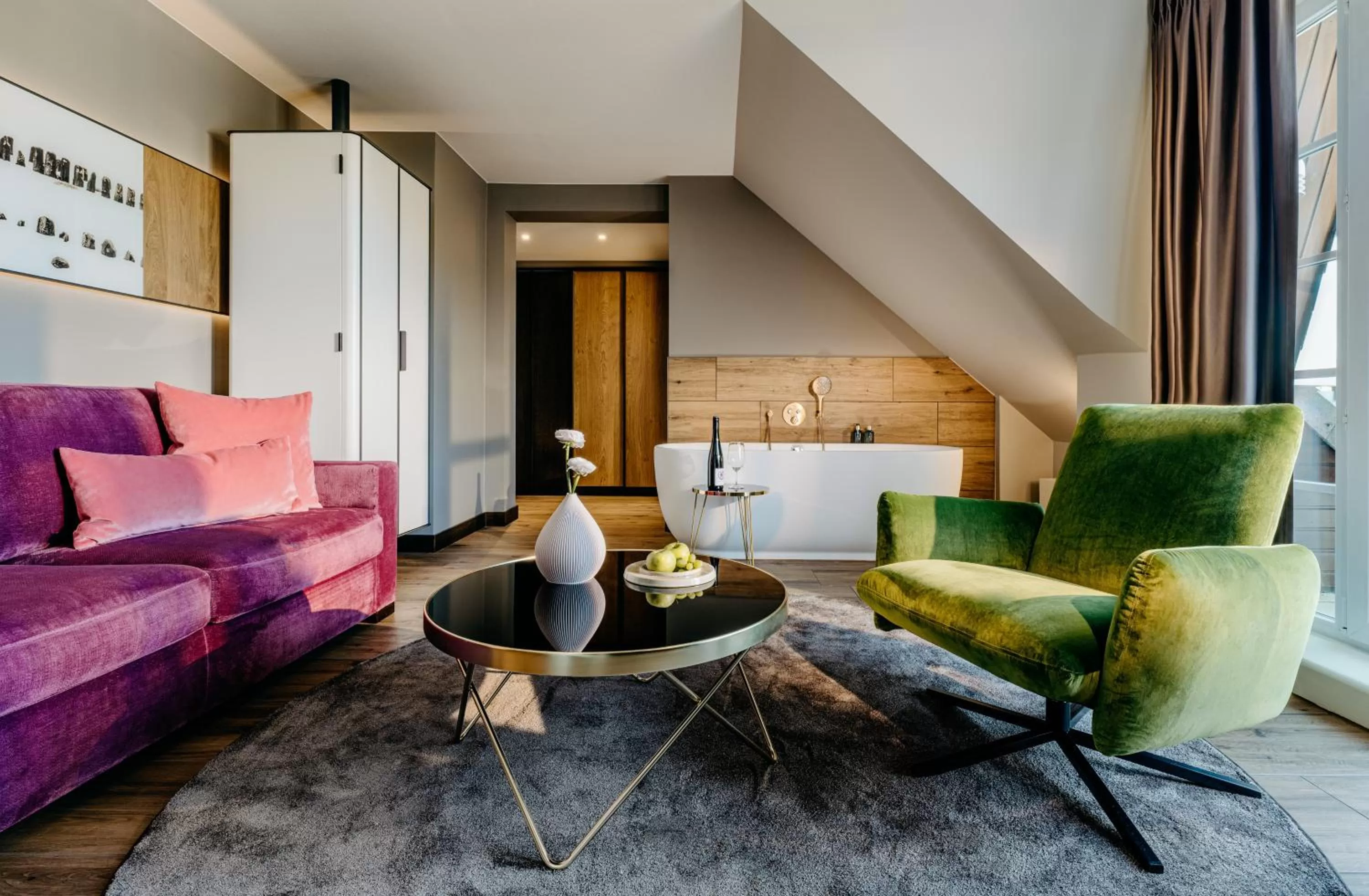 Coffee/tea facilities in Relais & Châteaux Landhaus Stricker