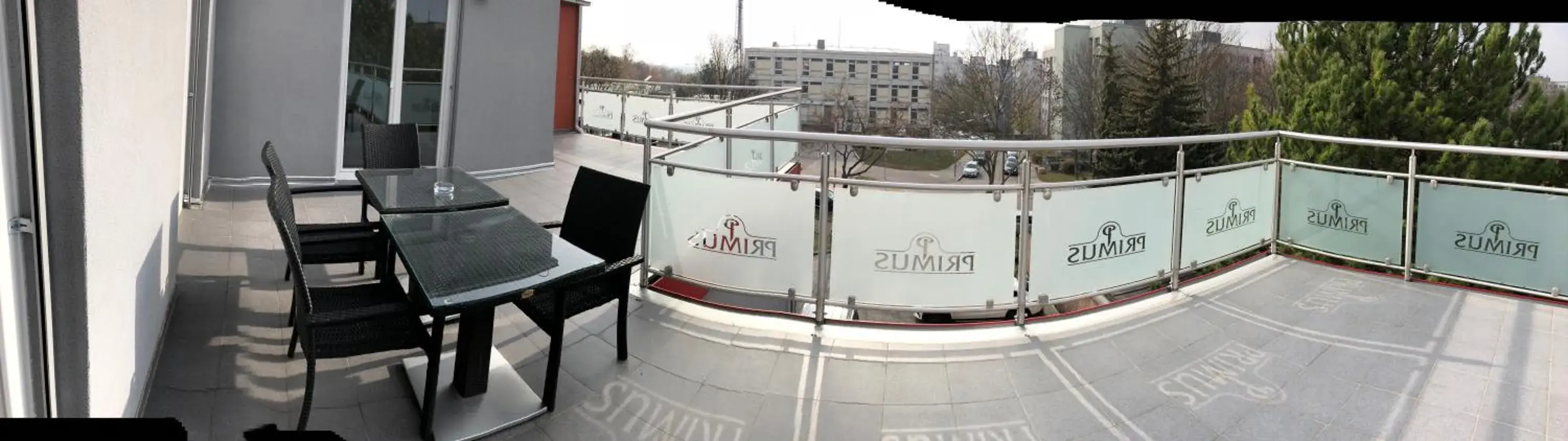 Balcony/Terrace in Primus Hotel & Apartments