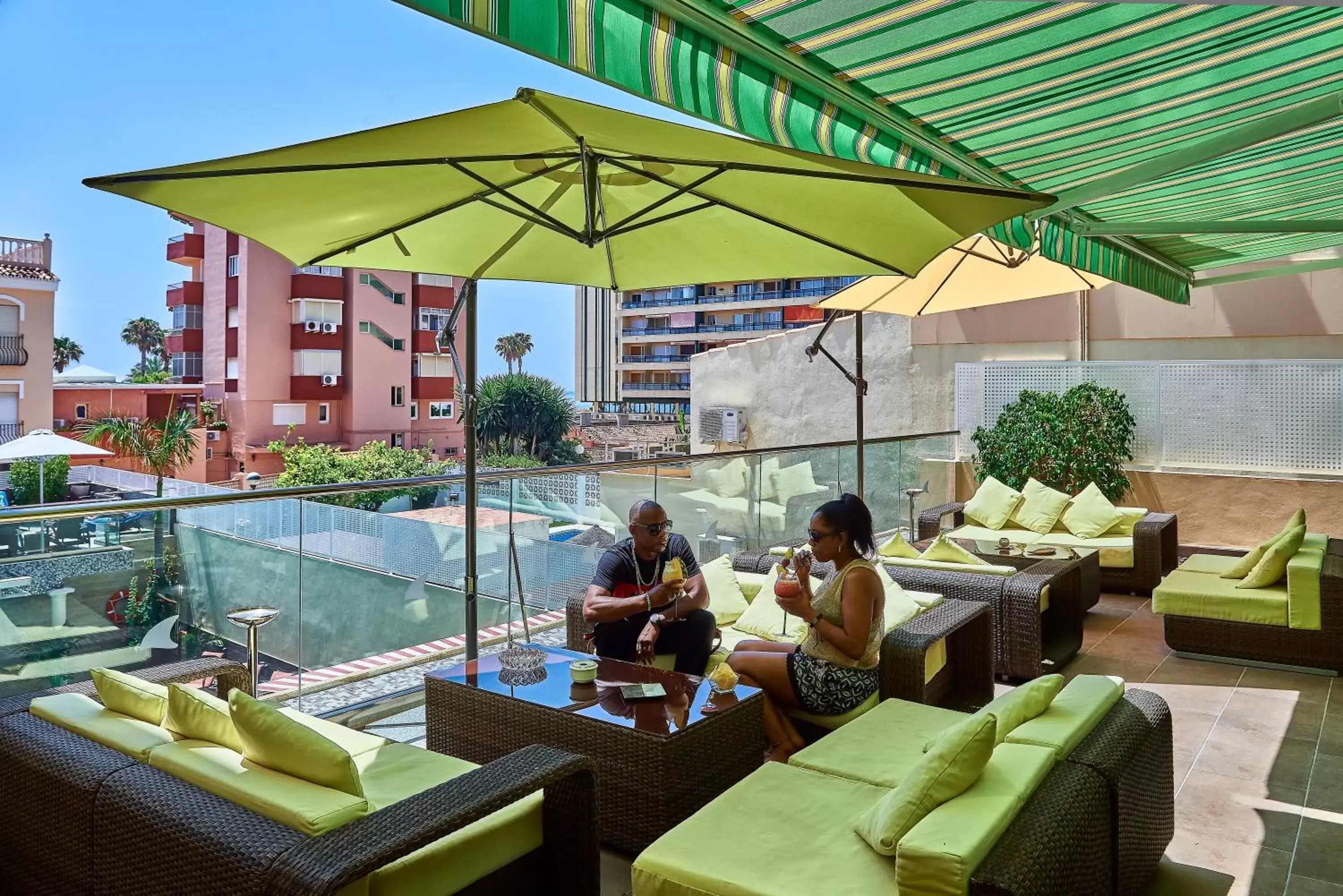 Balcony/Terrace in Moon Dreams Torremolinos