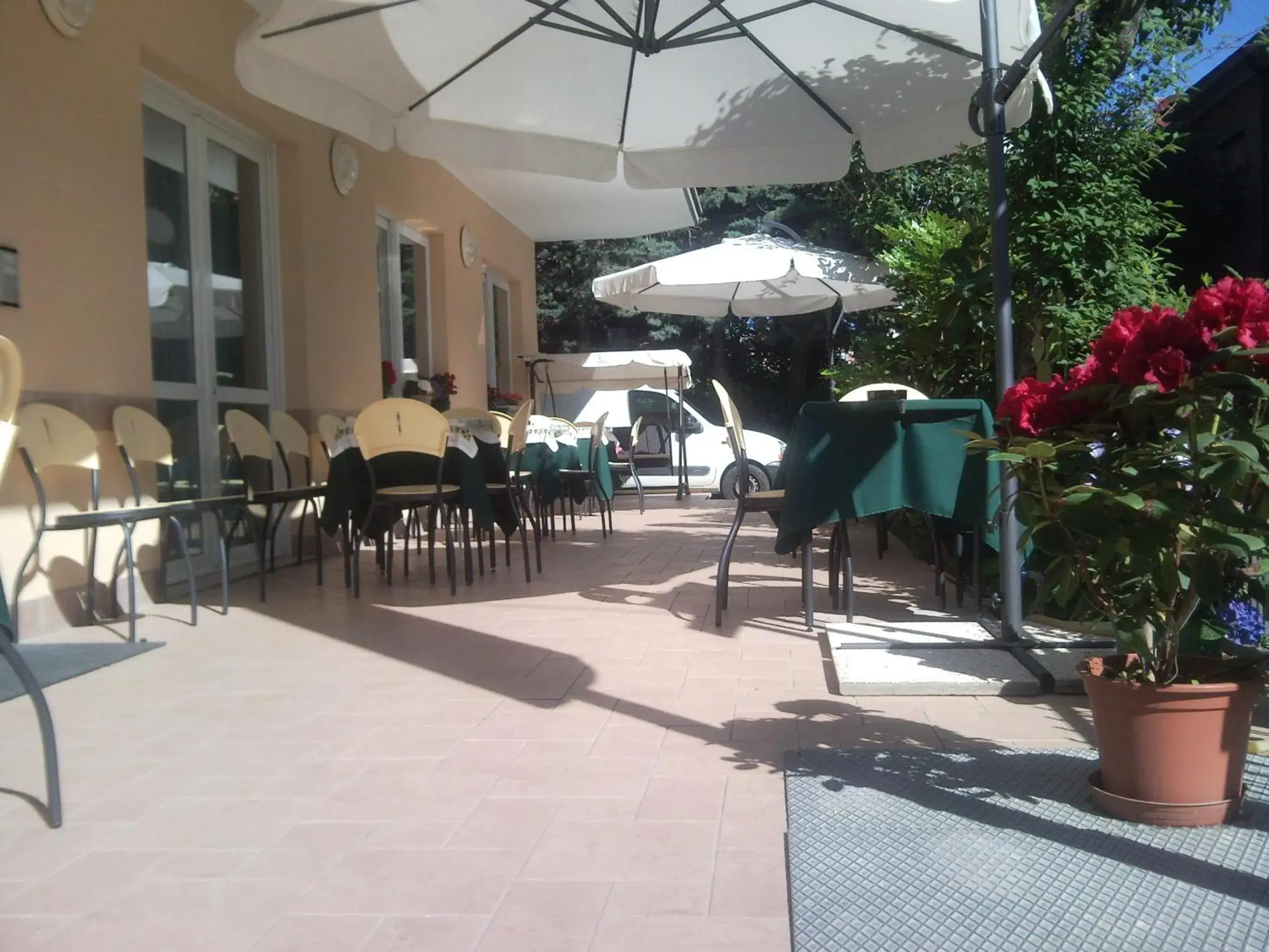 Patio in Hotel Trinidad