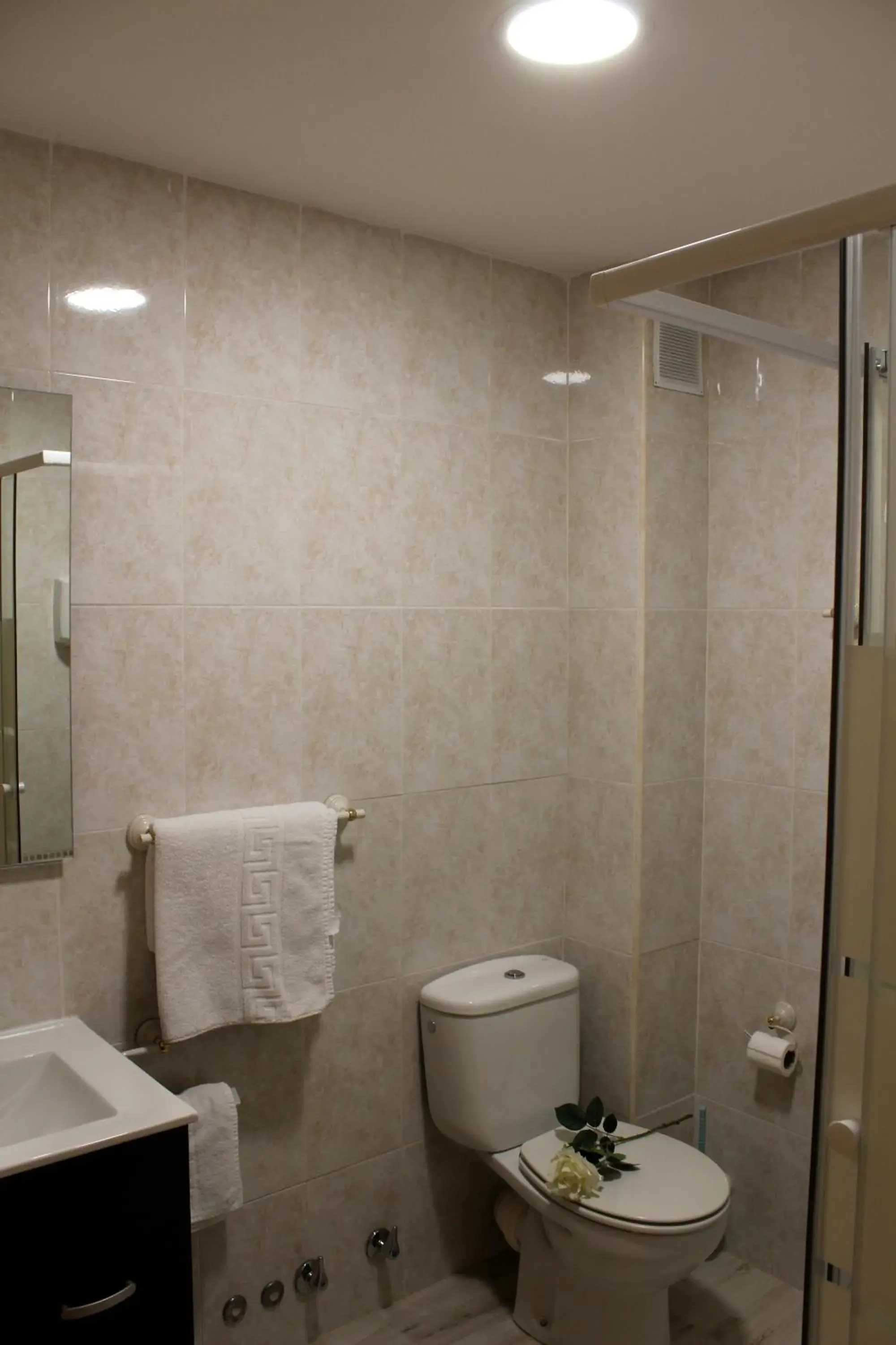 Bathroom in Hotel Cuatro Caños