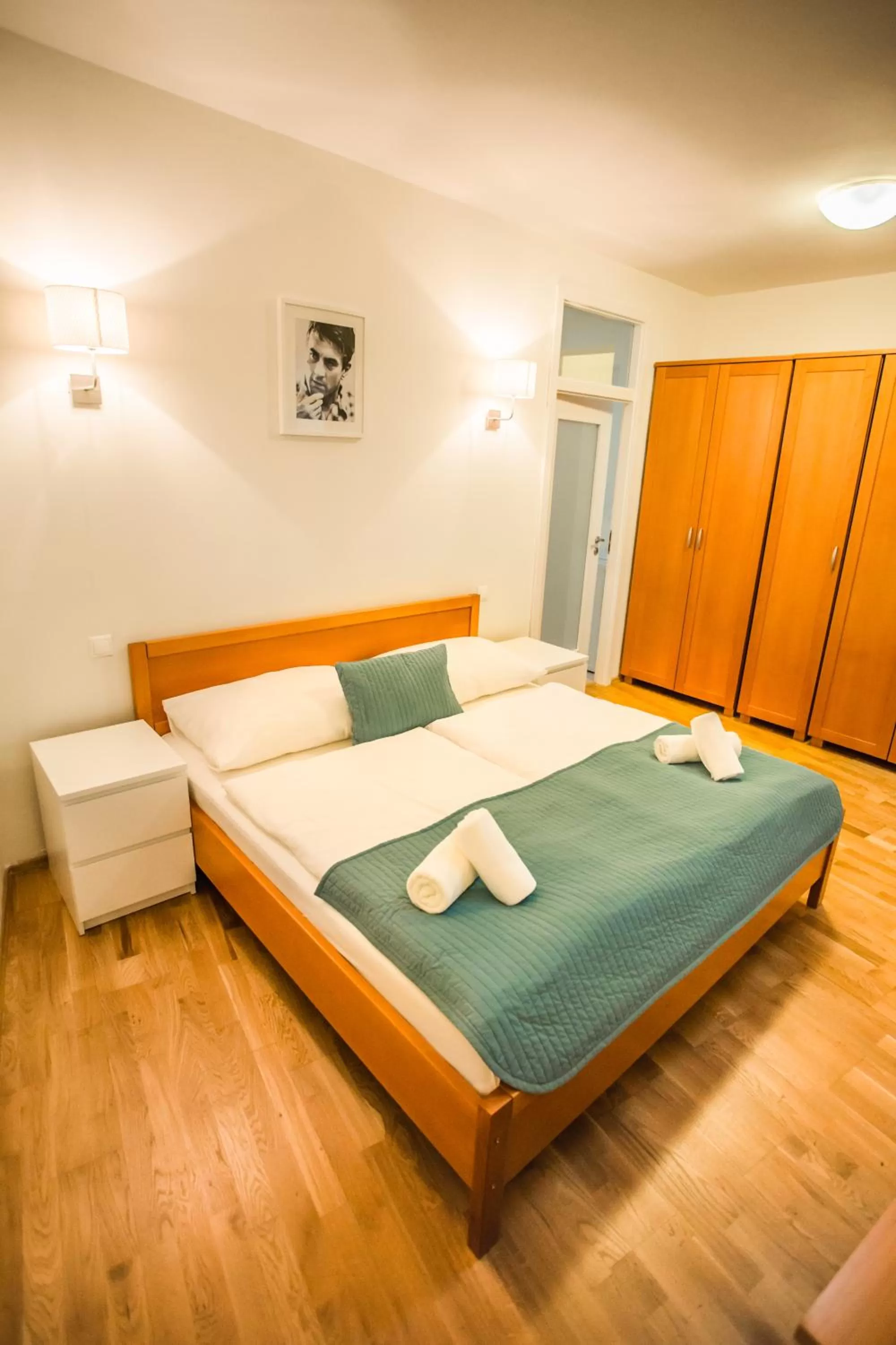 Bedroom, Bed in Film Hotel