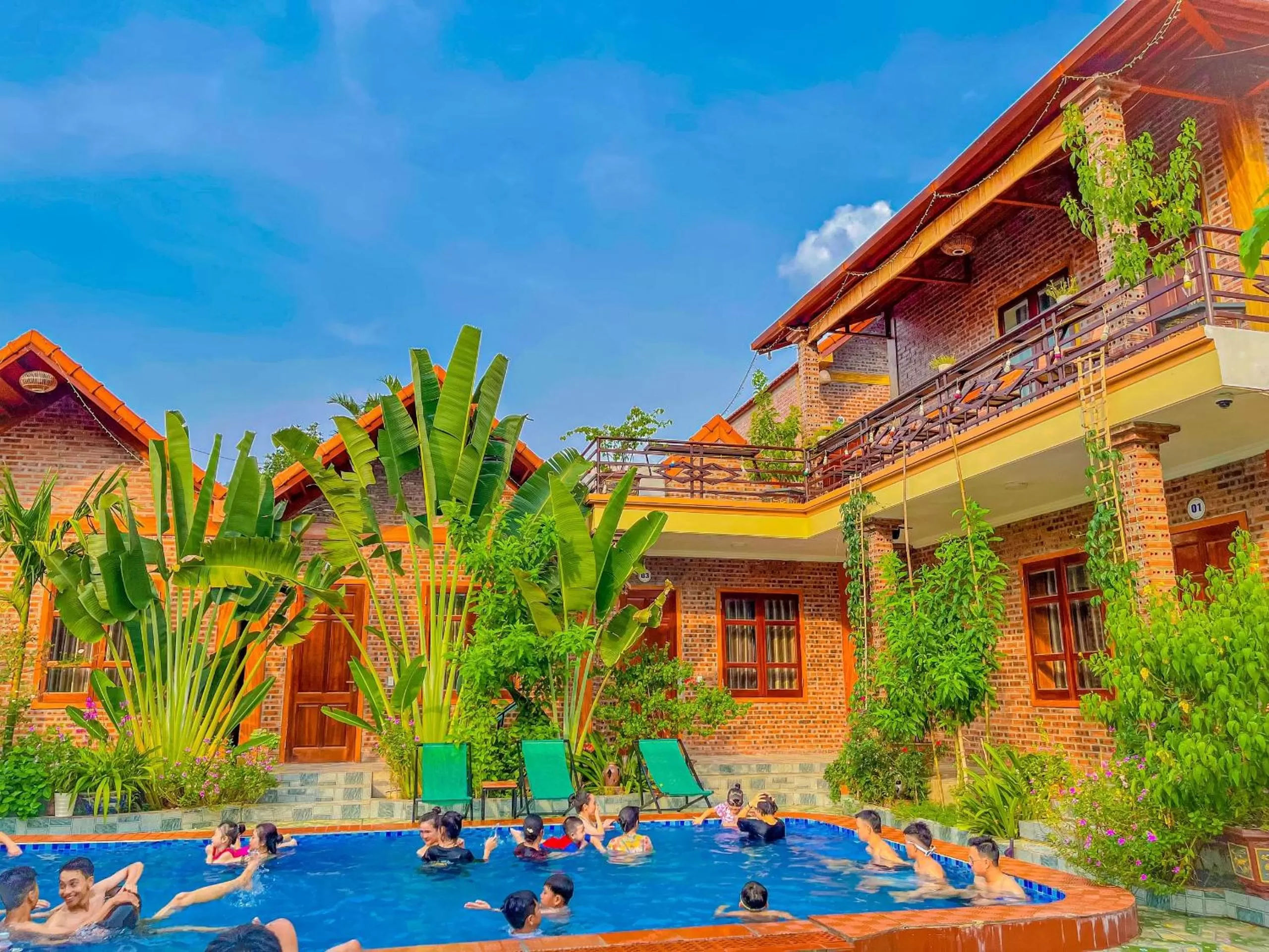 Swimming Pool in Cosiana Homestay