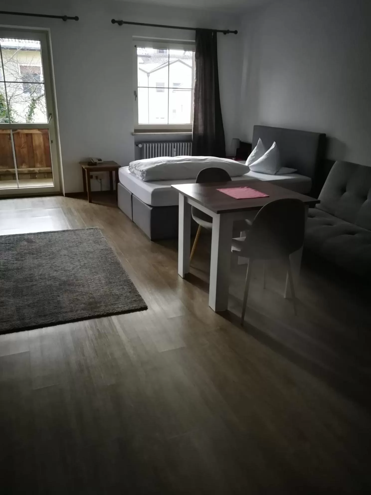 Bed in Hotel Luitpold