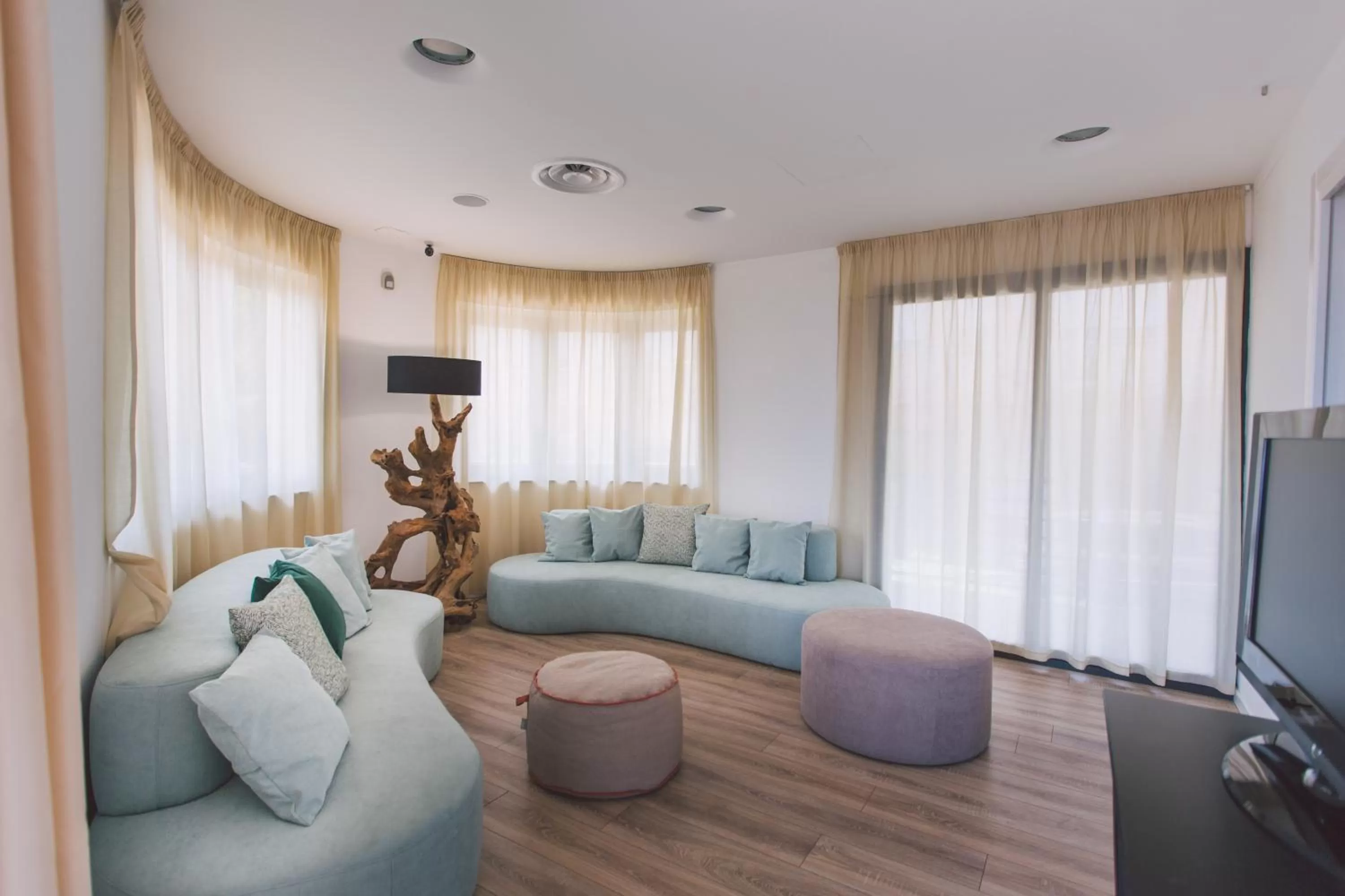 Living room in Taormina Palace Hotel