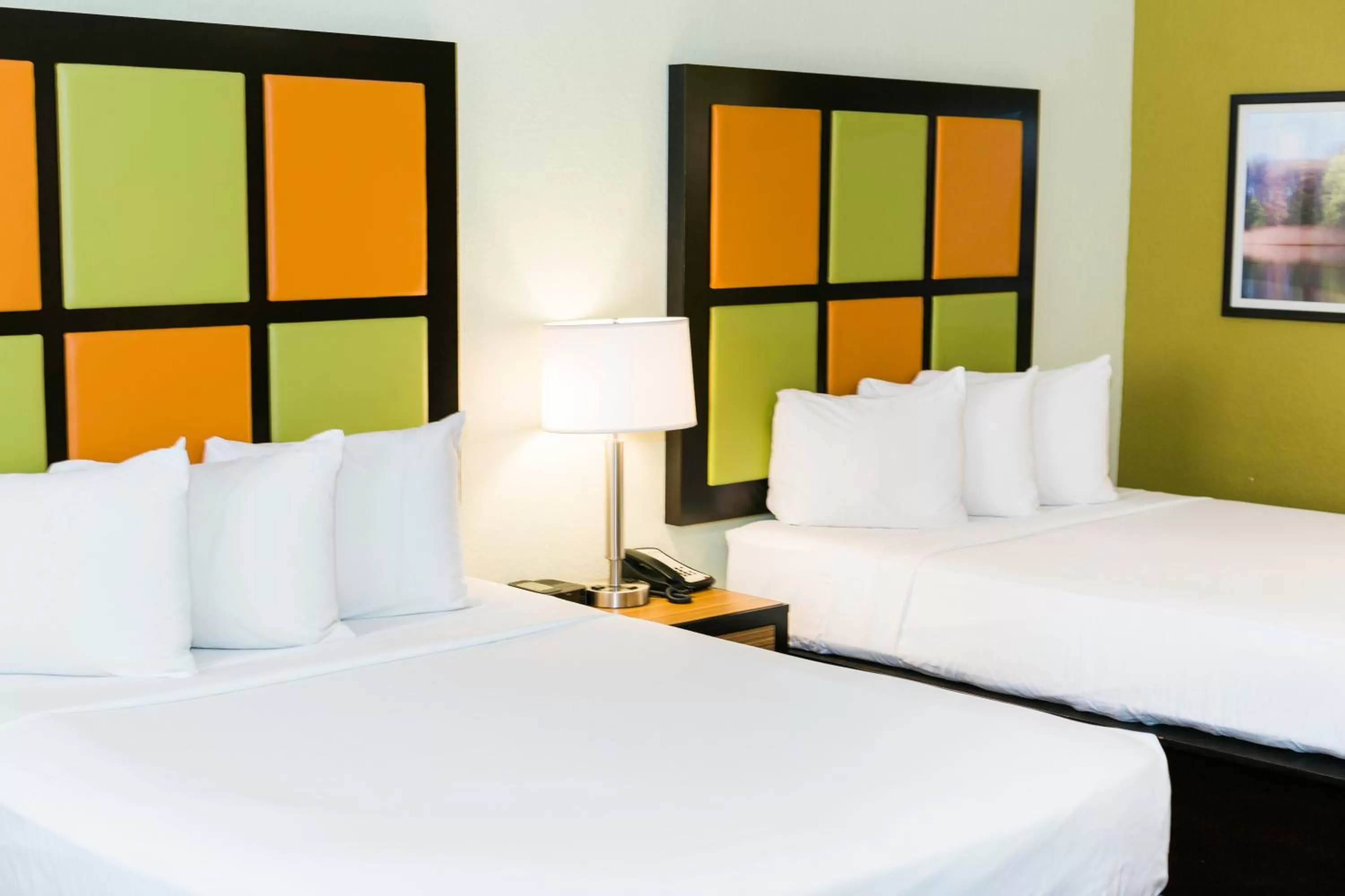 Decorative detail, Bed in The Flagler Inn - Saint Augustine