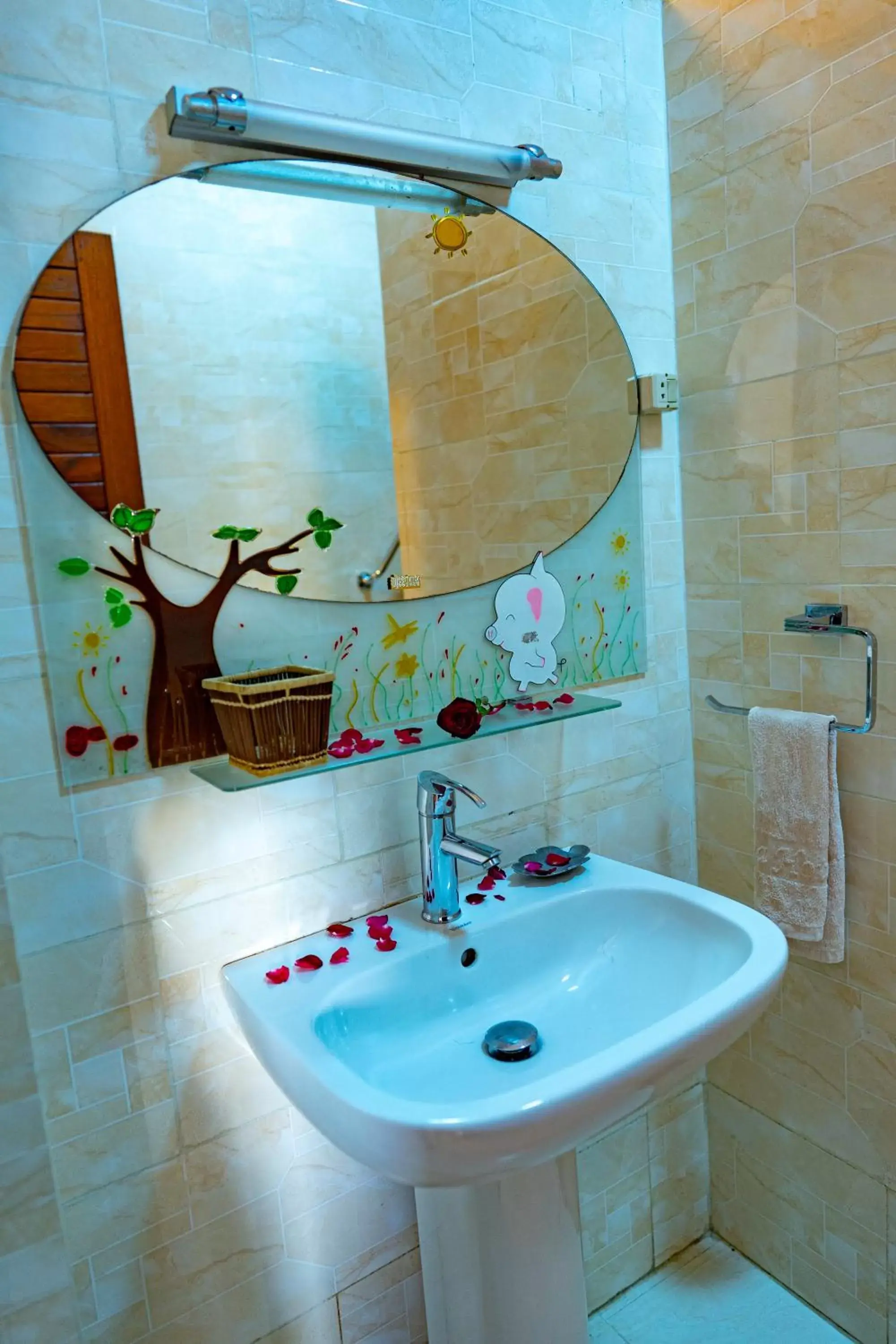 Bathroom in Java Hotel