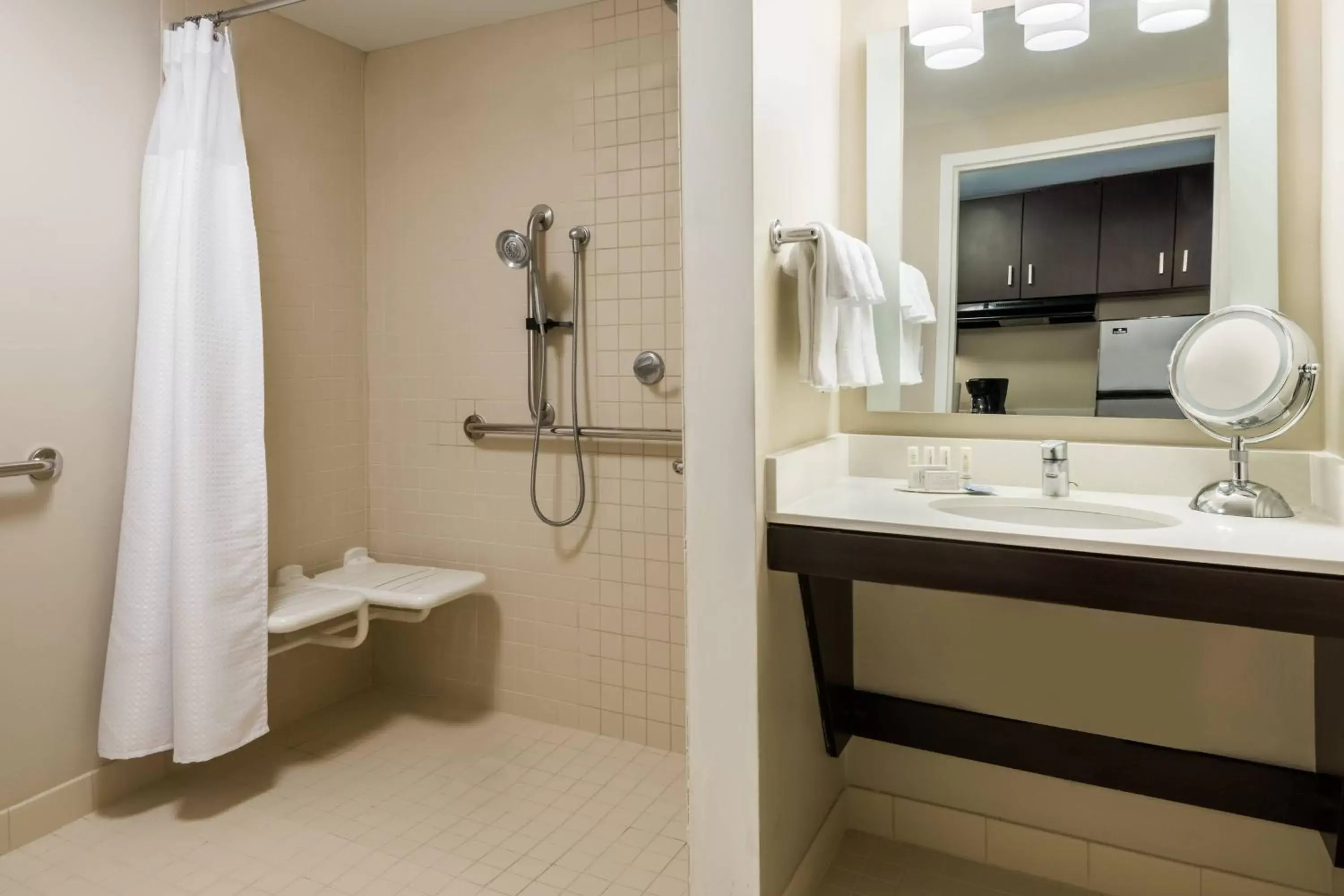 Bathroom in TownePlace Suites by Marriott Latham Albany Airport