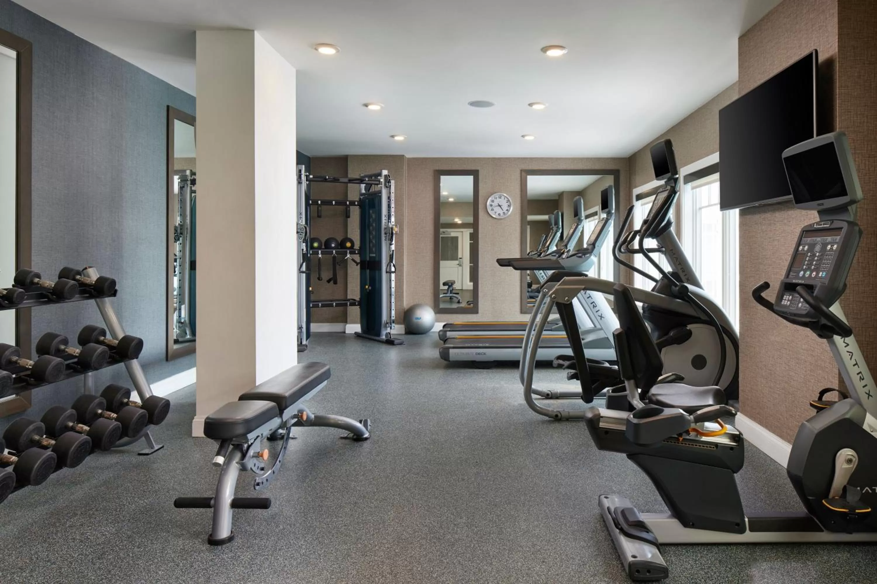 Fitness centre/facilities in Bethany Beach Ocean Suites Residence Inn by Marriott