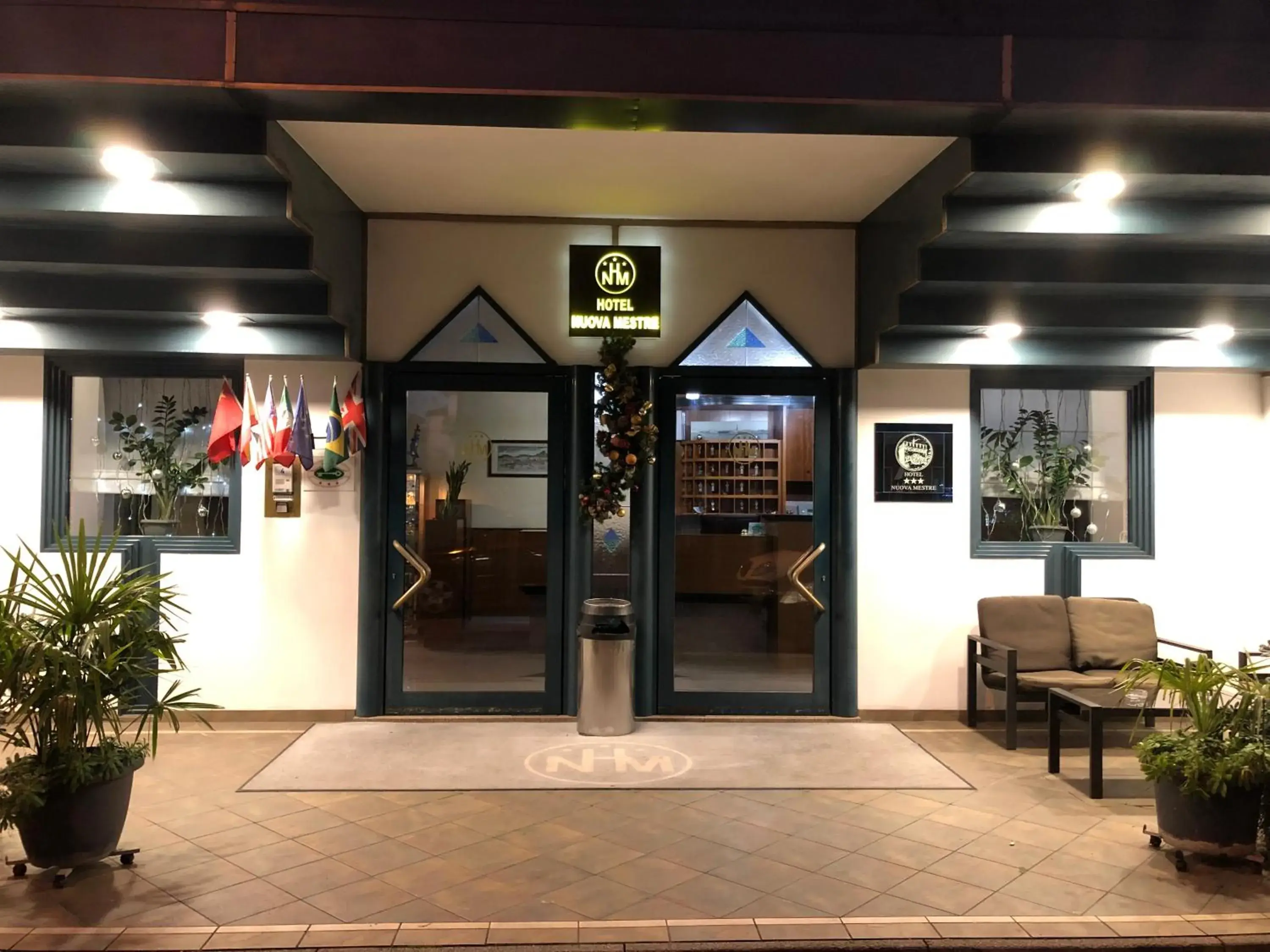 Property building in Hotel Nuova Mestre Property building in Hotel Nuova Mestre