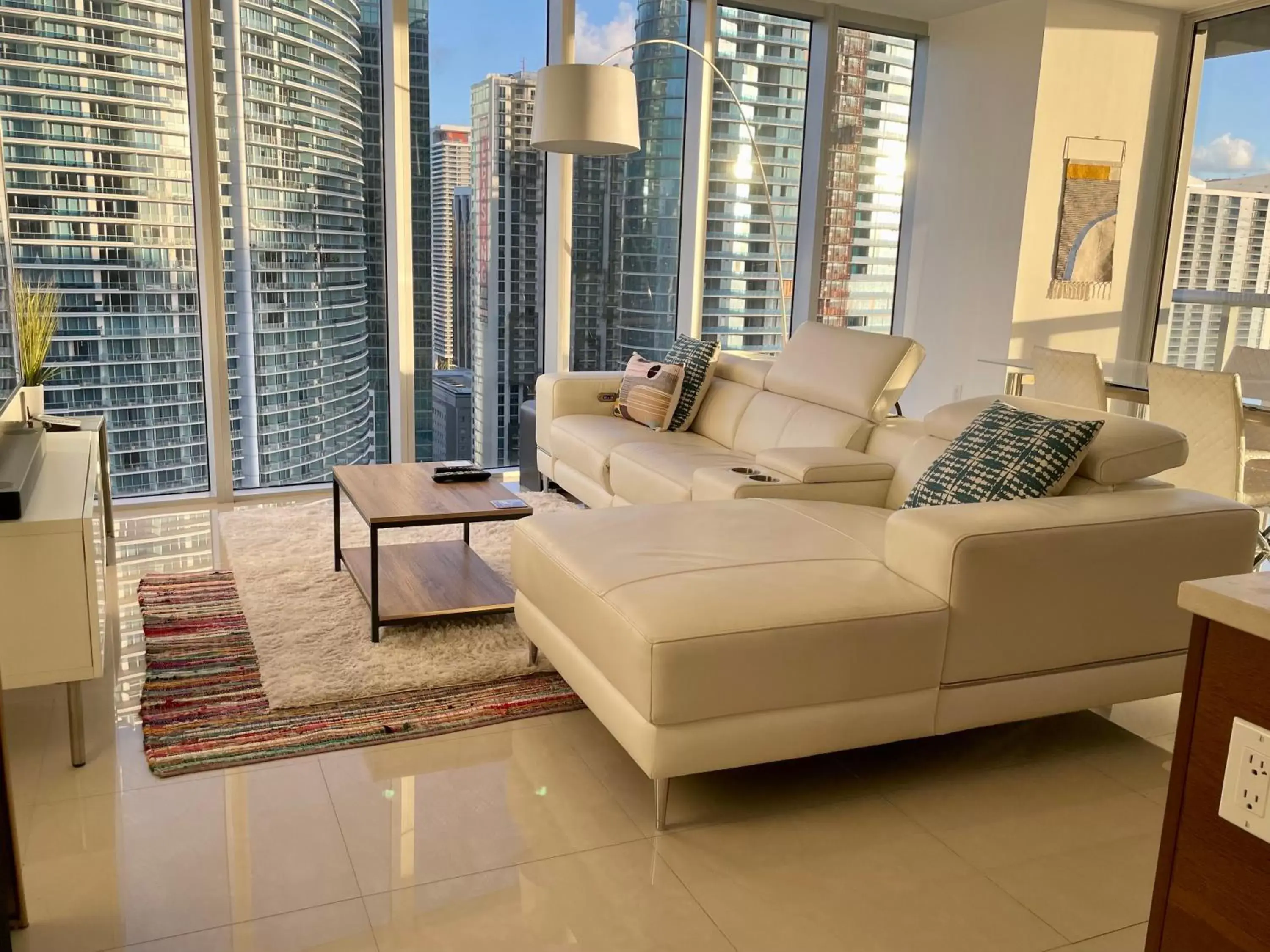 Seating Area in IconBrickell Tower 3 W Residences