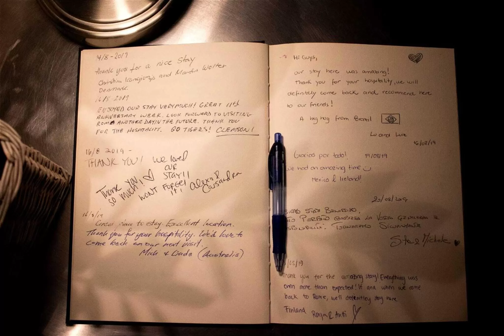 Lobby or reception in In Trastevere House