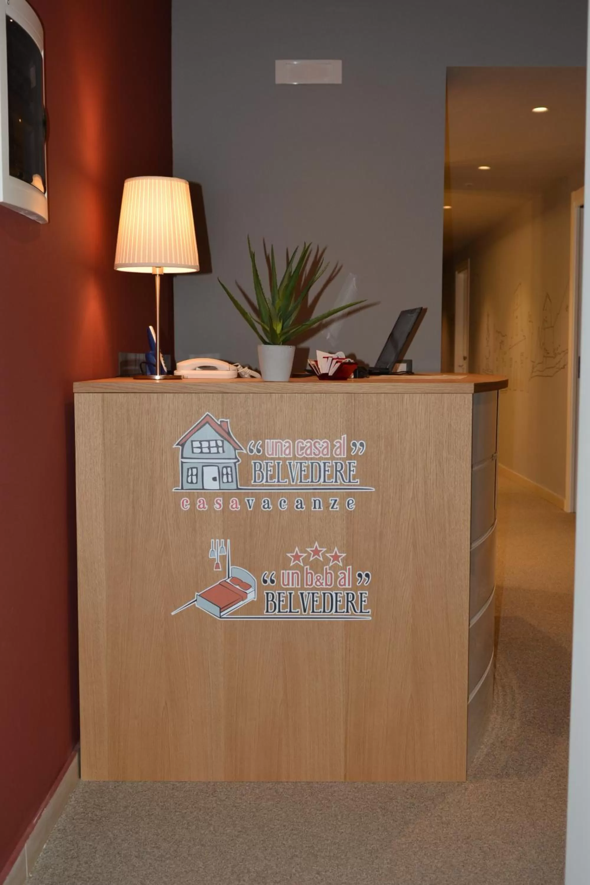 Lobby or reception in Un B&B al Belvedere