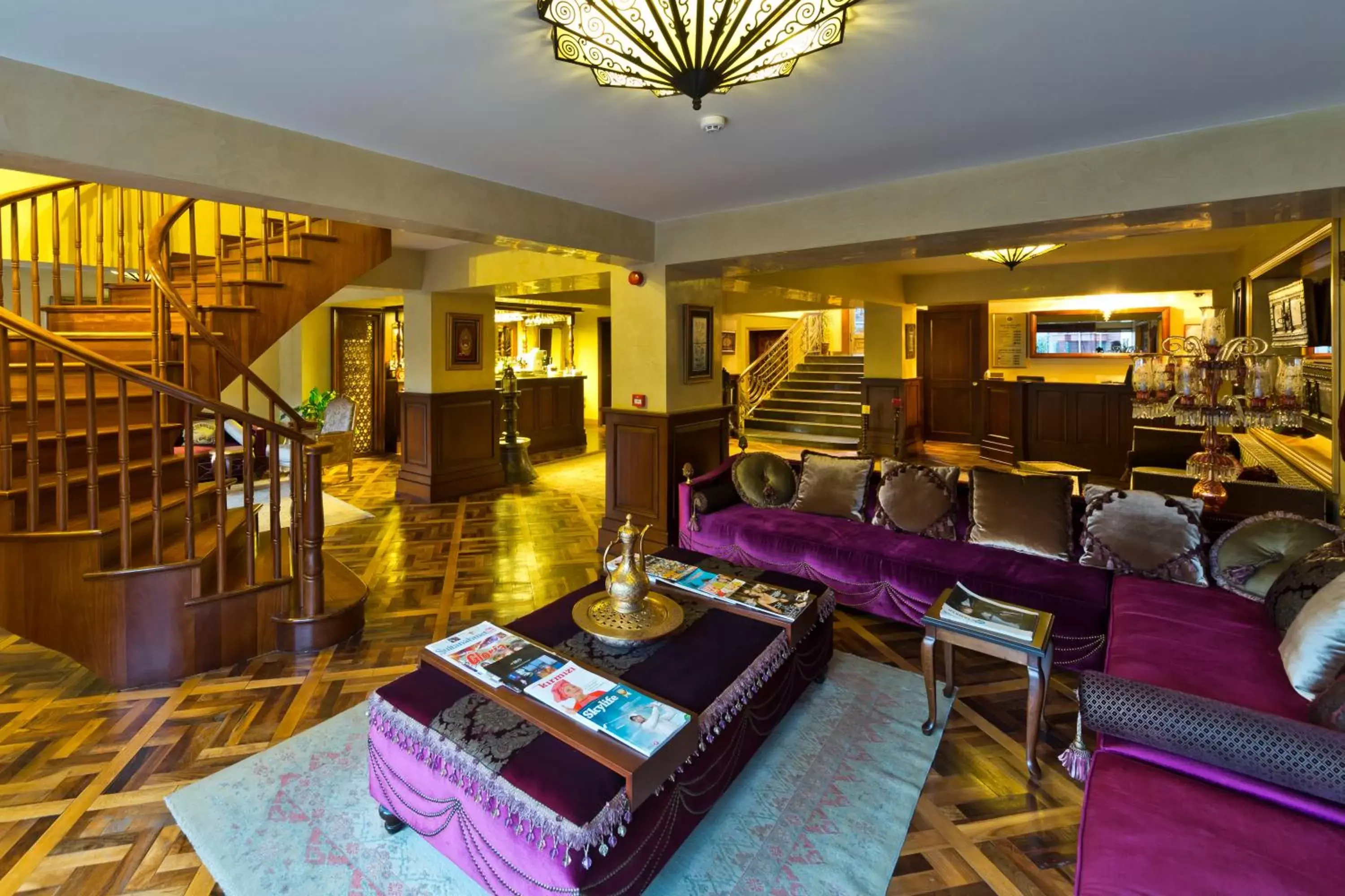 Lounge or bar, Lobby/Reception in Sokullu Pasa Hotel - Special Class