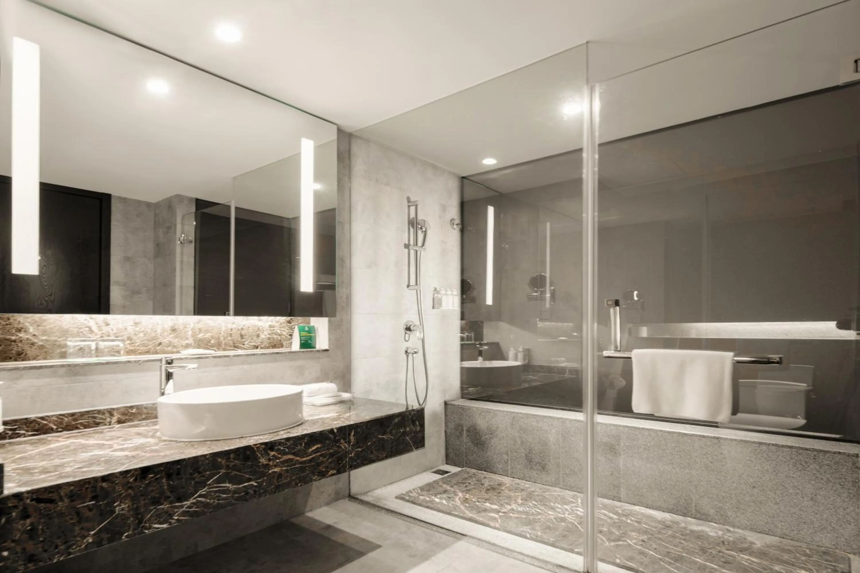 Shower in Holiday Inn Shanghai Hongqiao West by IHG