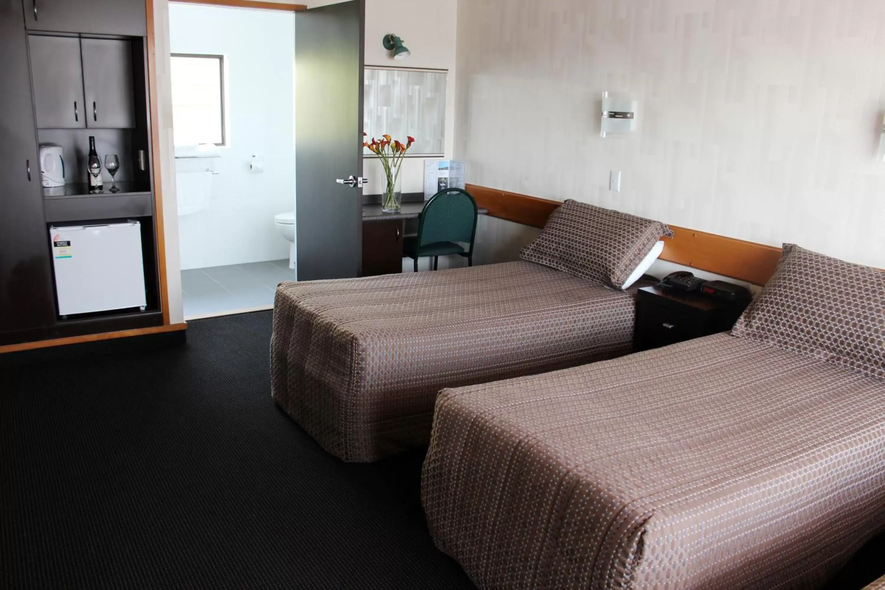 Bed in Lakeland Resort Taupo