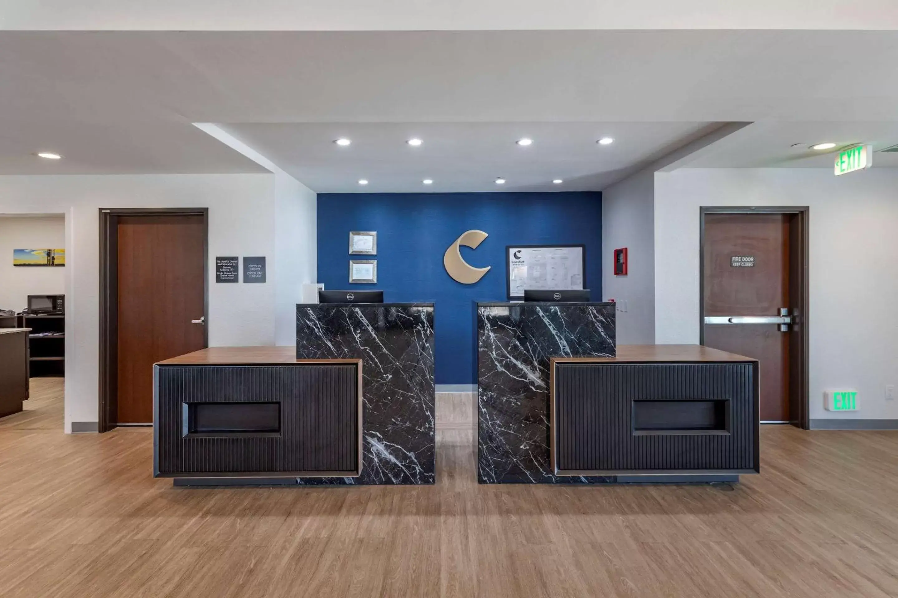 Lobby or reception in Comfort Inn & Suites Bennett