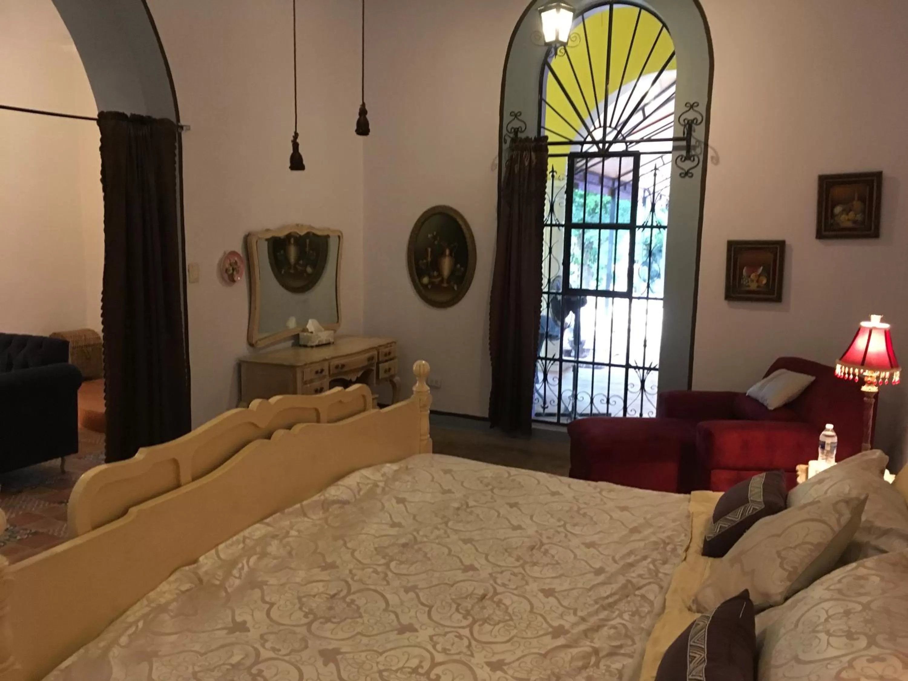 Bedroom, Bed in Hacienda San Pedro Nohpat