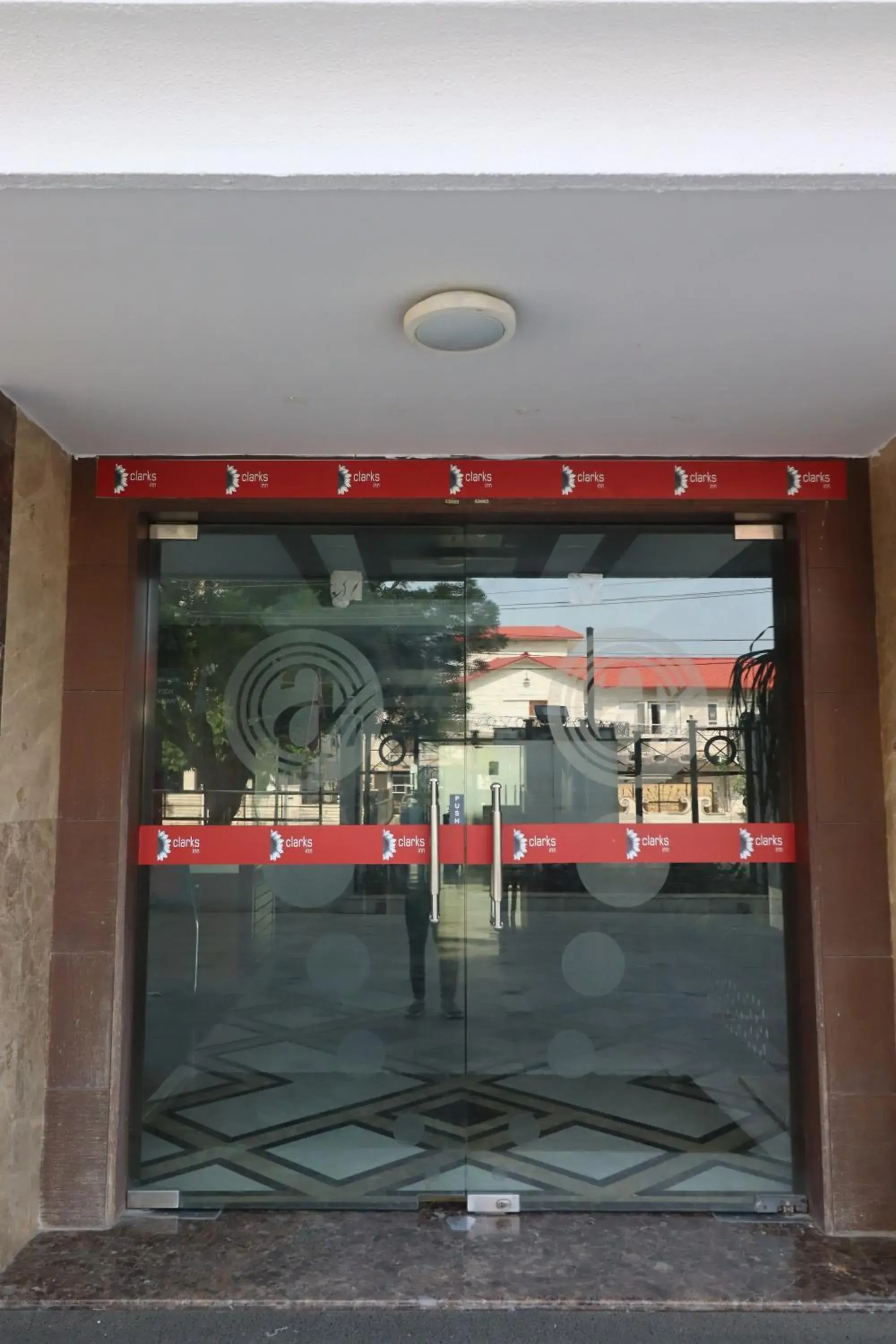 Facade/entrance in Hotel Clarks Inn Jaipur, Banipark