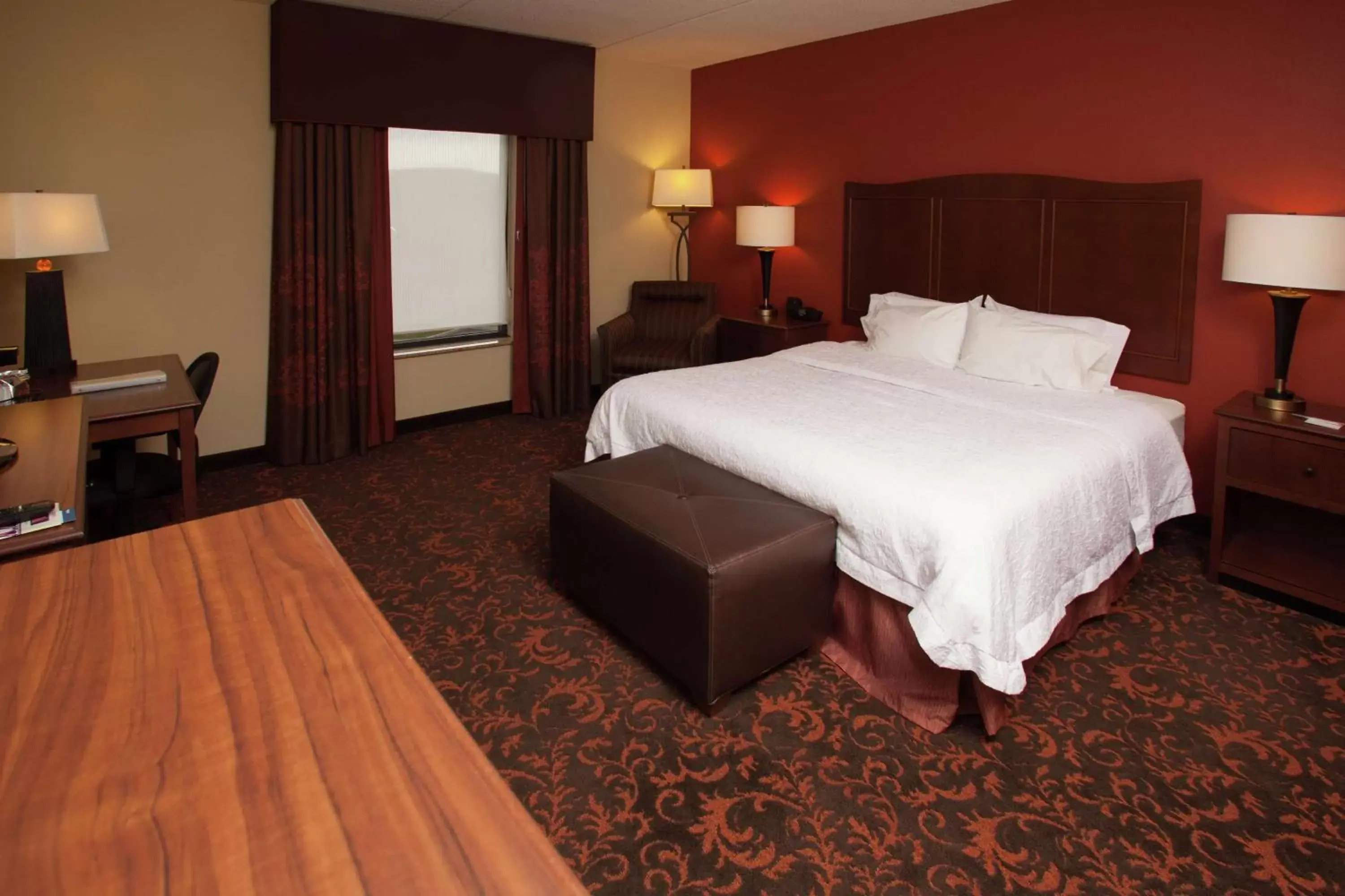 Bedroom, Bed in Hampton Inn Elmira/Horseheads