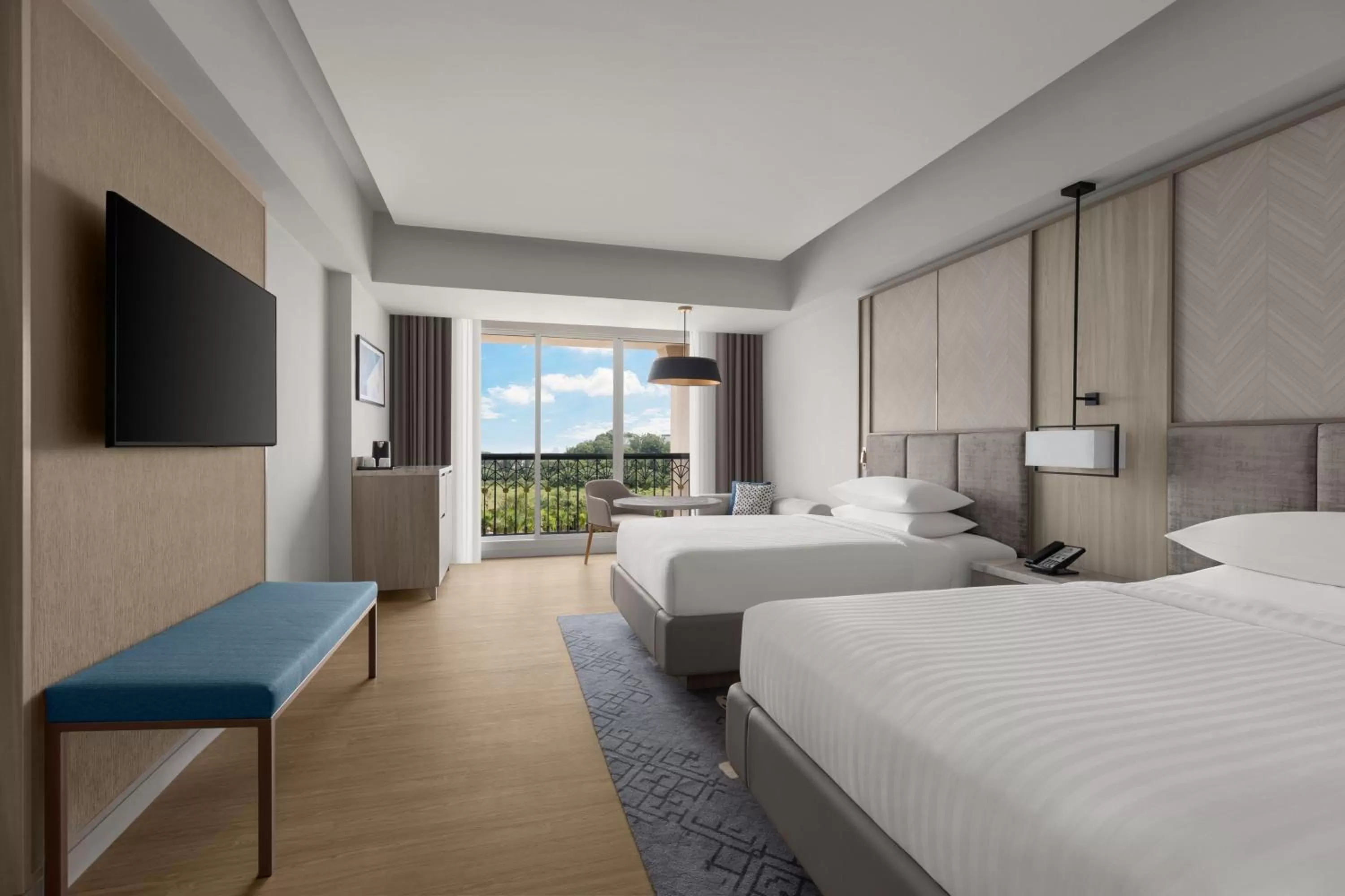 Photo of the whole room, Bed in Putrajaya Marriott Hotel