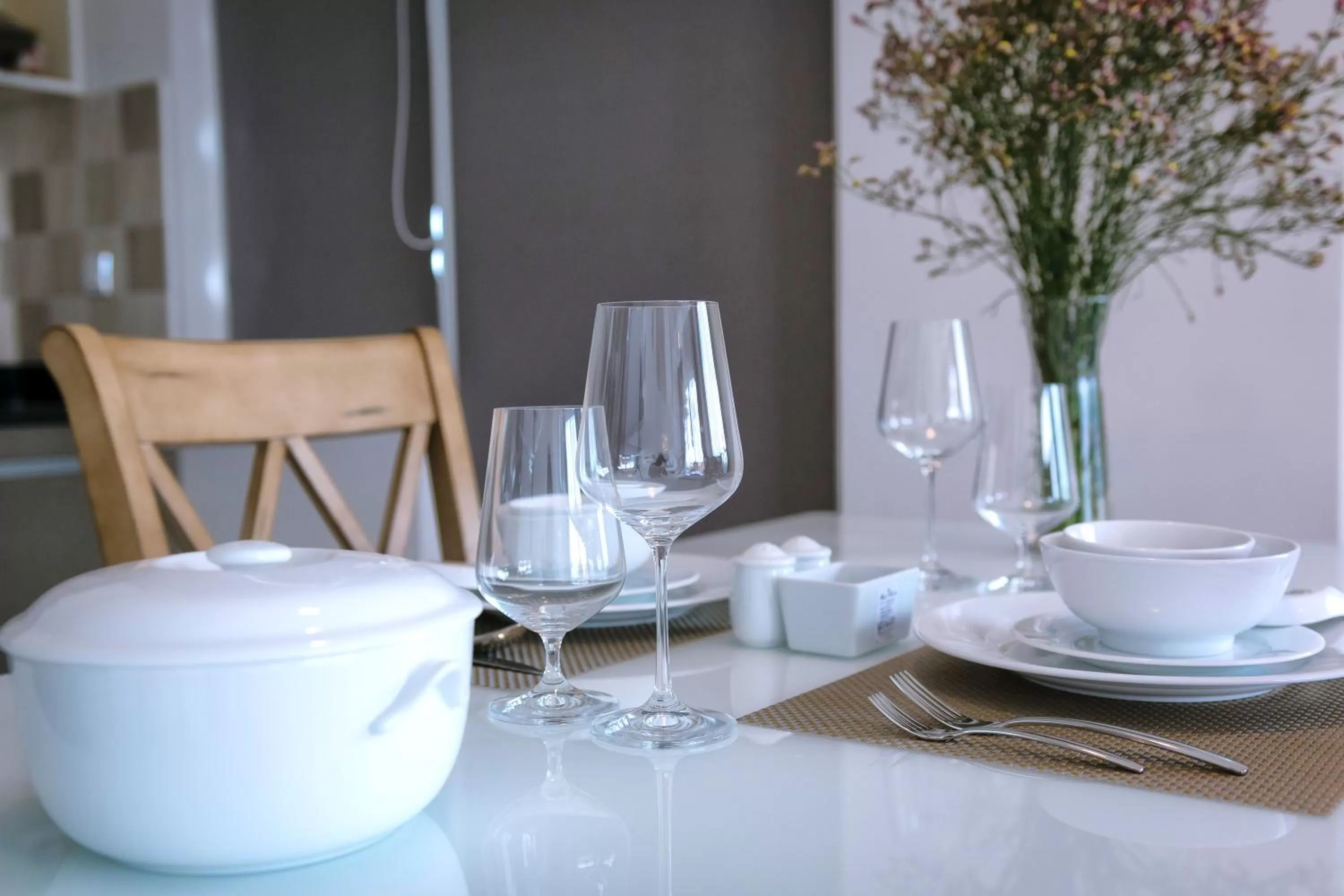 Dining area in Sun Apartment