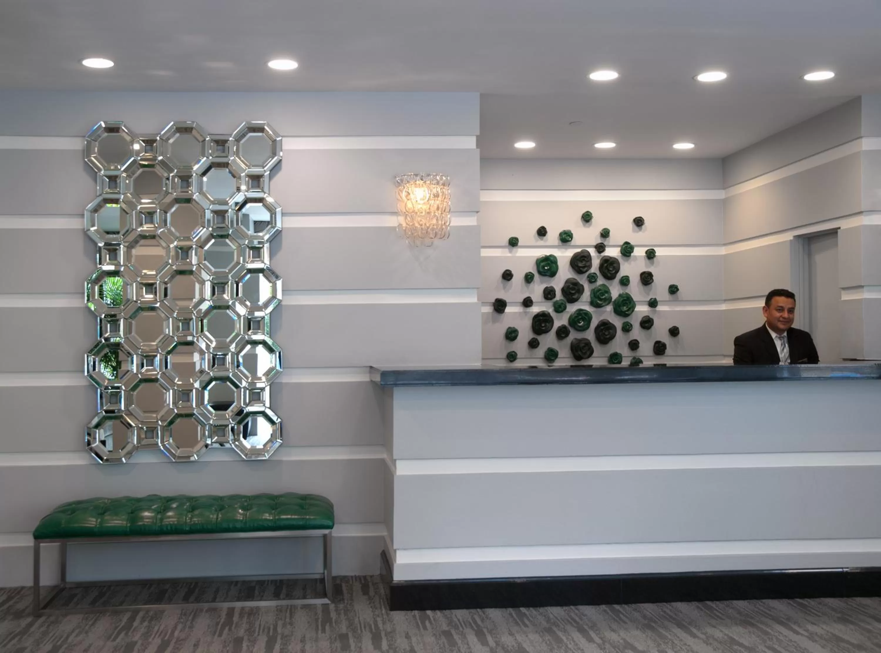 Lobby or reception in State Plaza Hotel