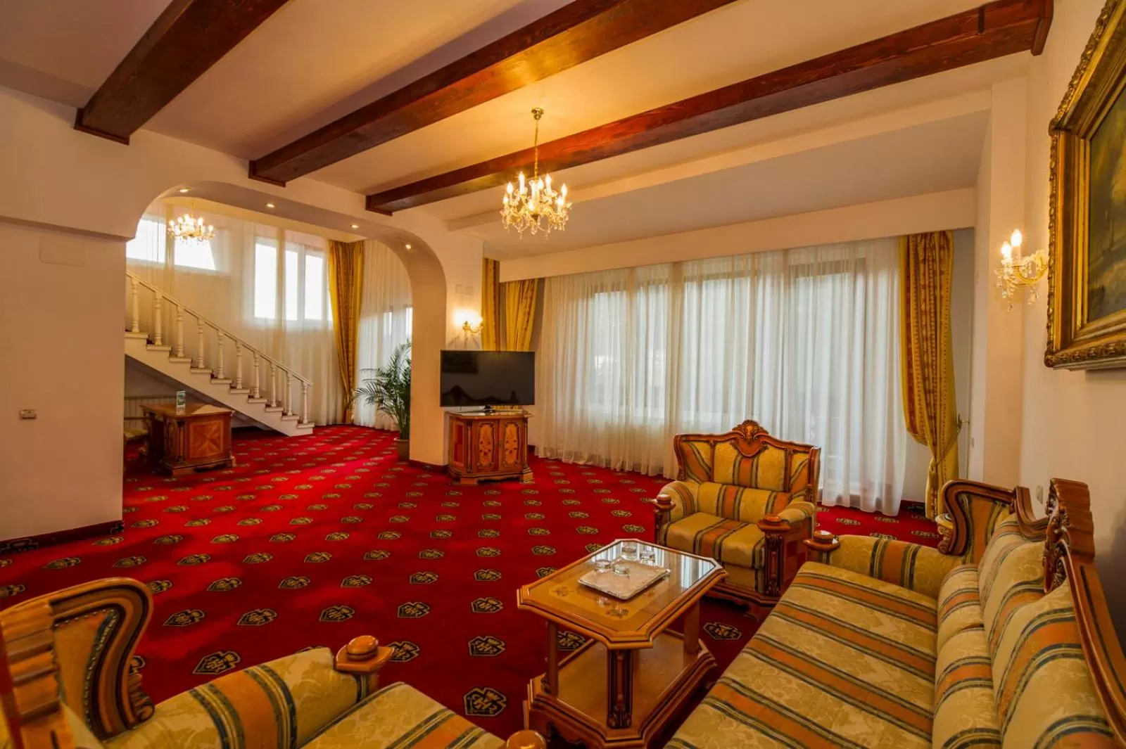 Deluxe Suite with Sauna and Balcony in Aurelius Imparatul Romanilor