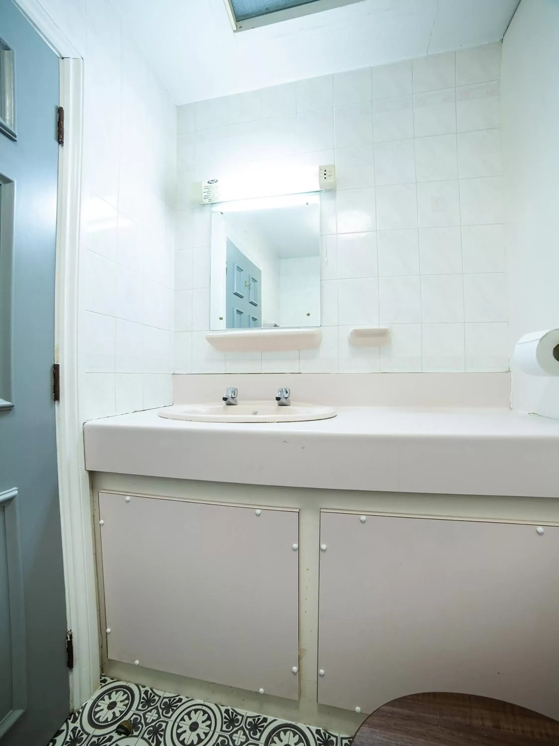 Bathroom in Churchill's Hotel