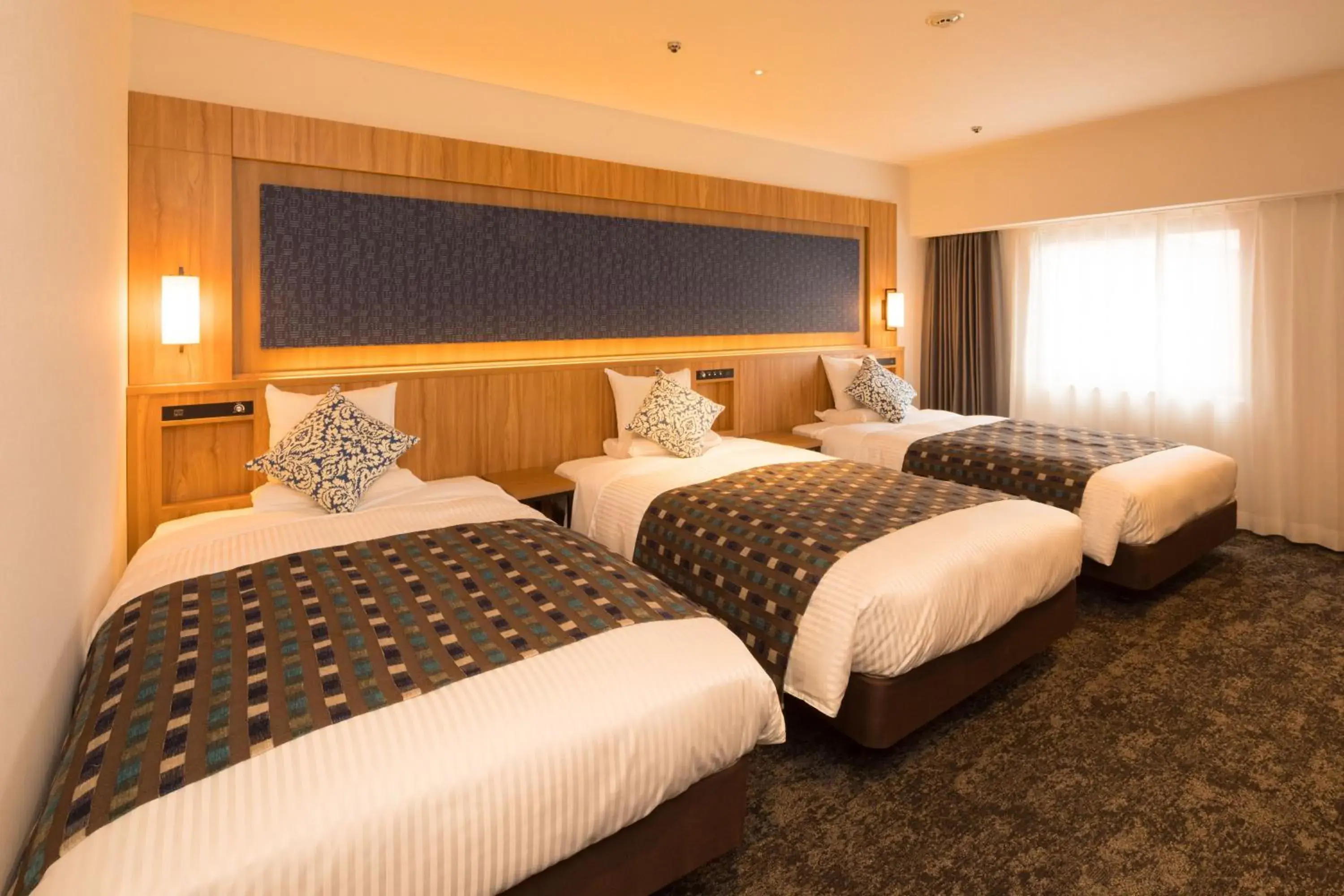 Photo of the whole room, Bed in Hotel Higashinihon Morioka