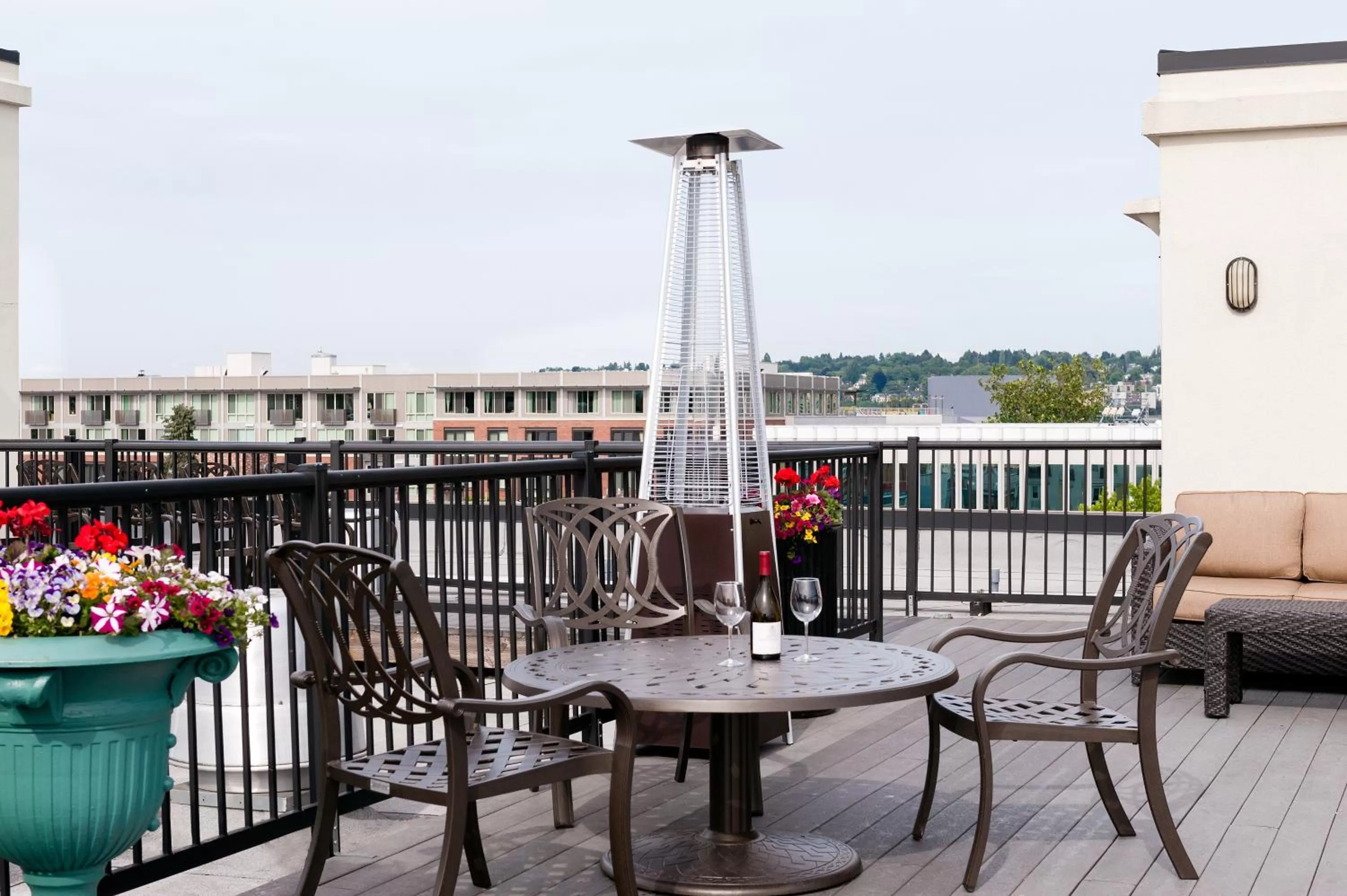 Patio in The Mediterranean Inn