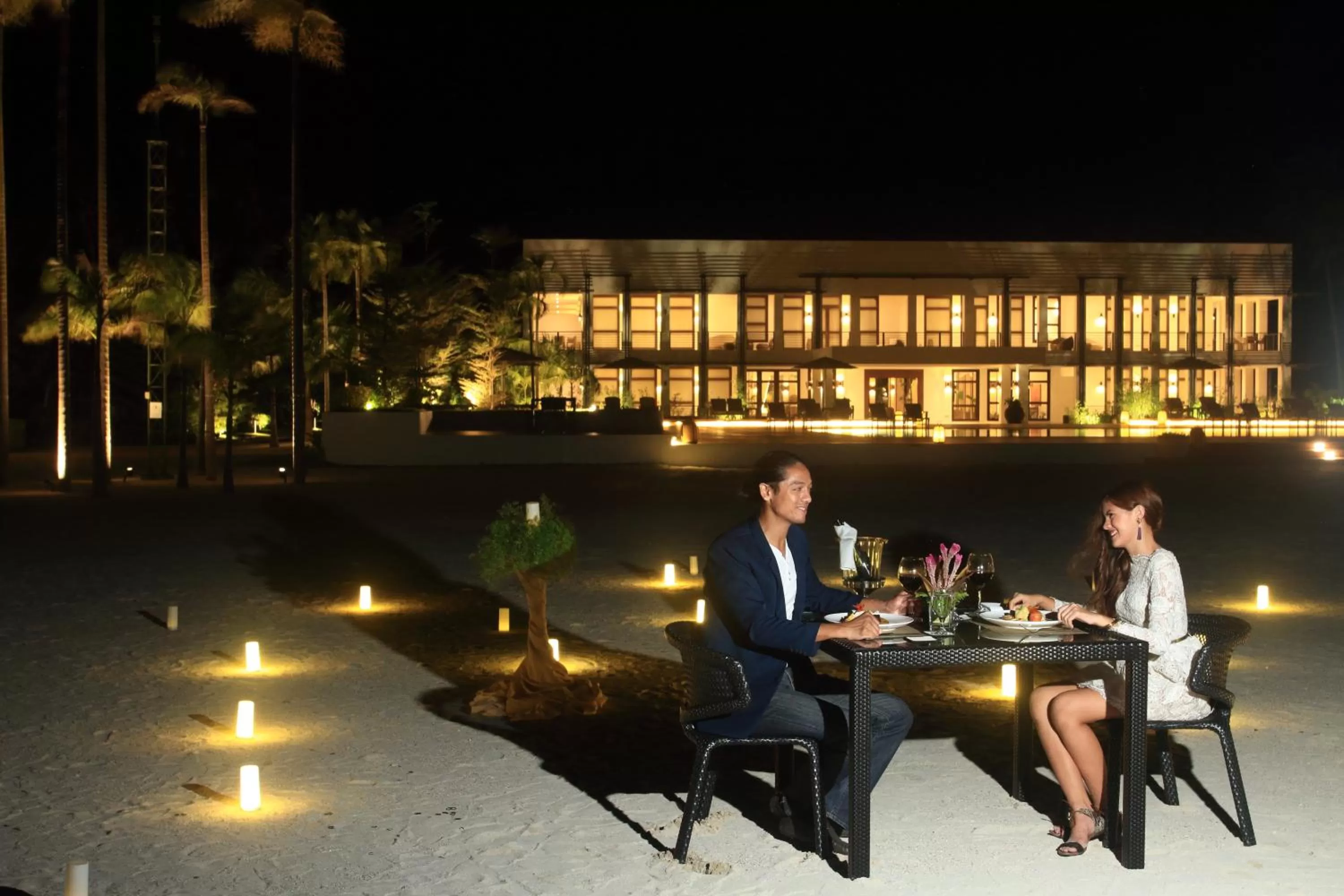 group of guests in Kandaya Resort