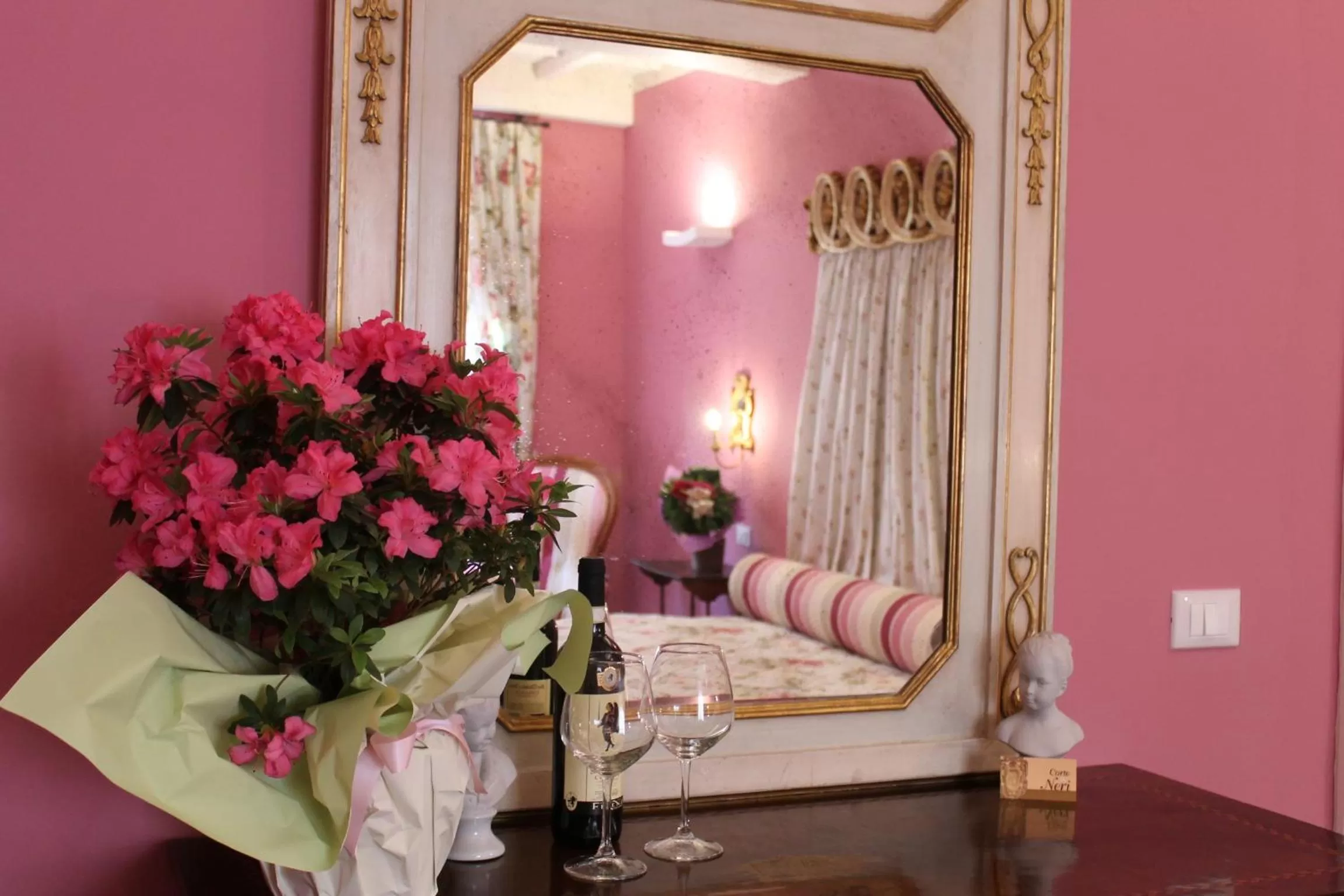 Bedroom in Corte dei Neri Residenza d'Epoca