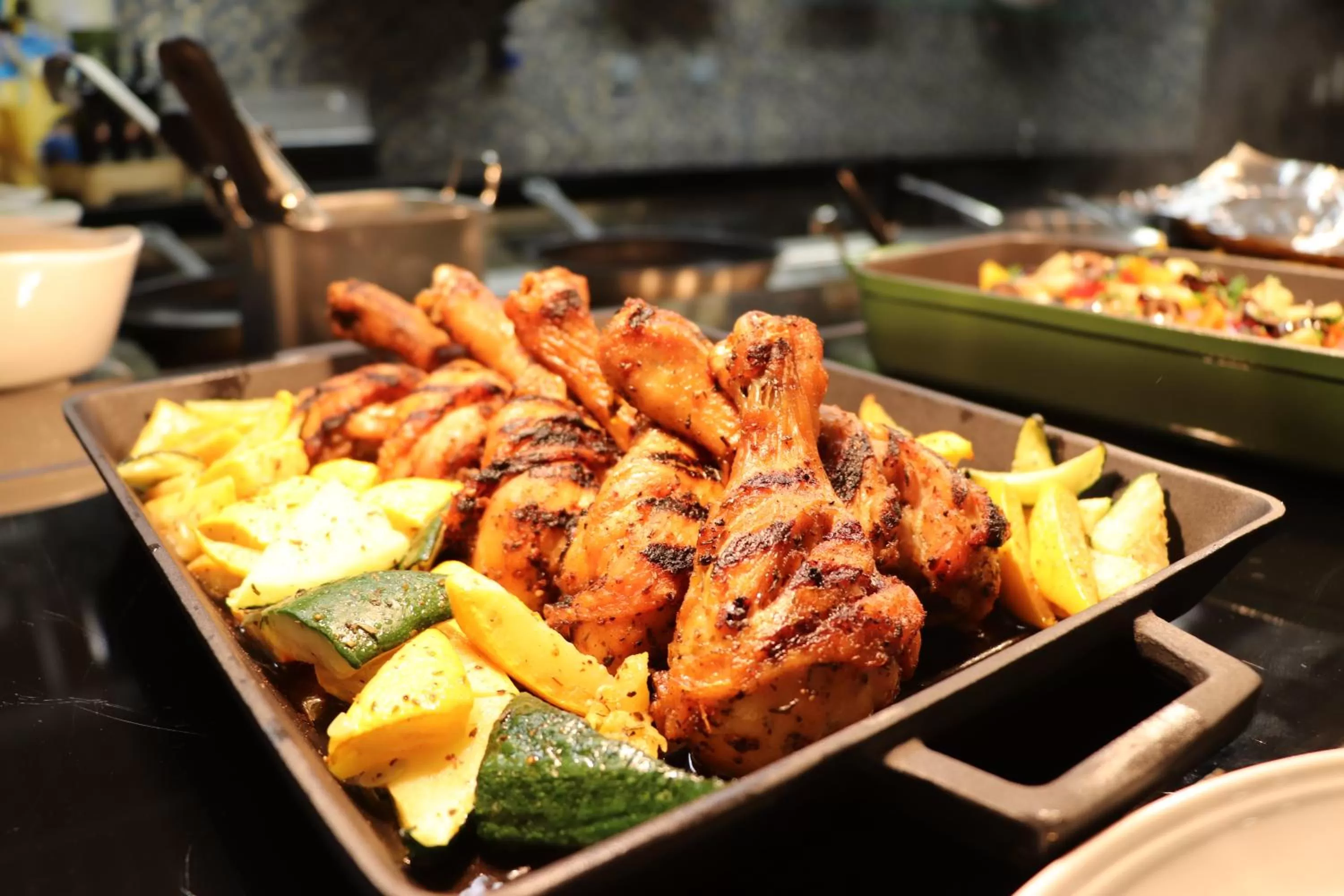 Food close-up in Pearl Rotana Capital Centre